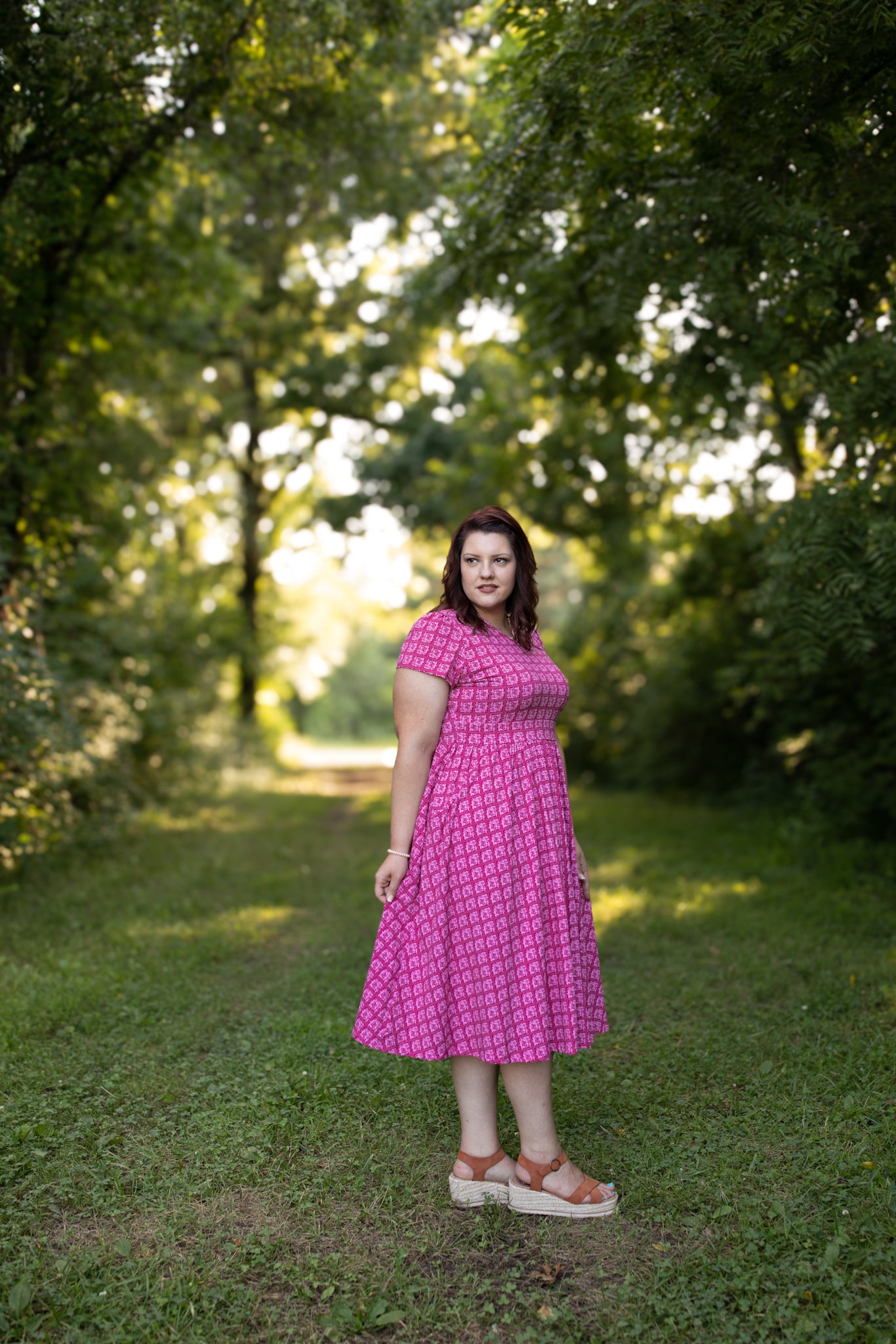 Daisy Mosaïque ~ Canterbury Classic Dress