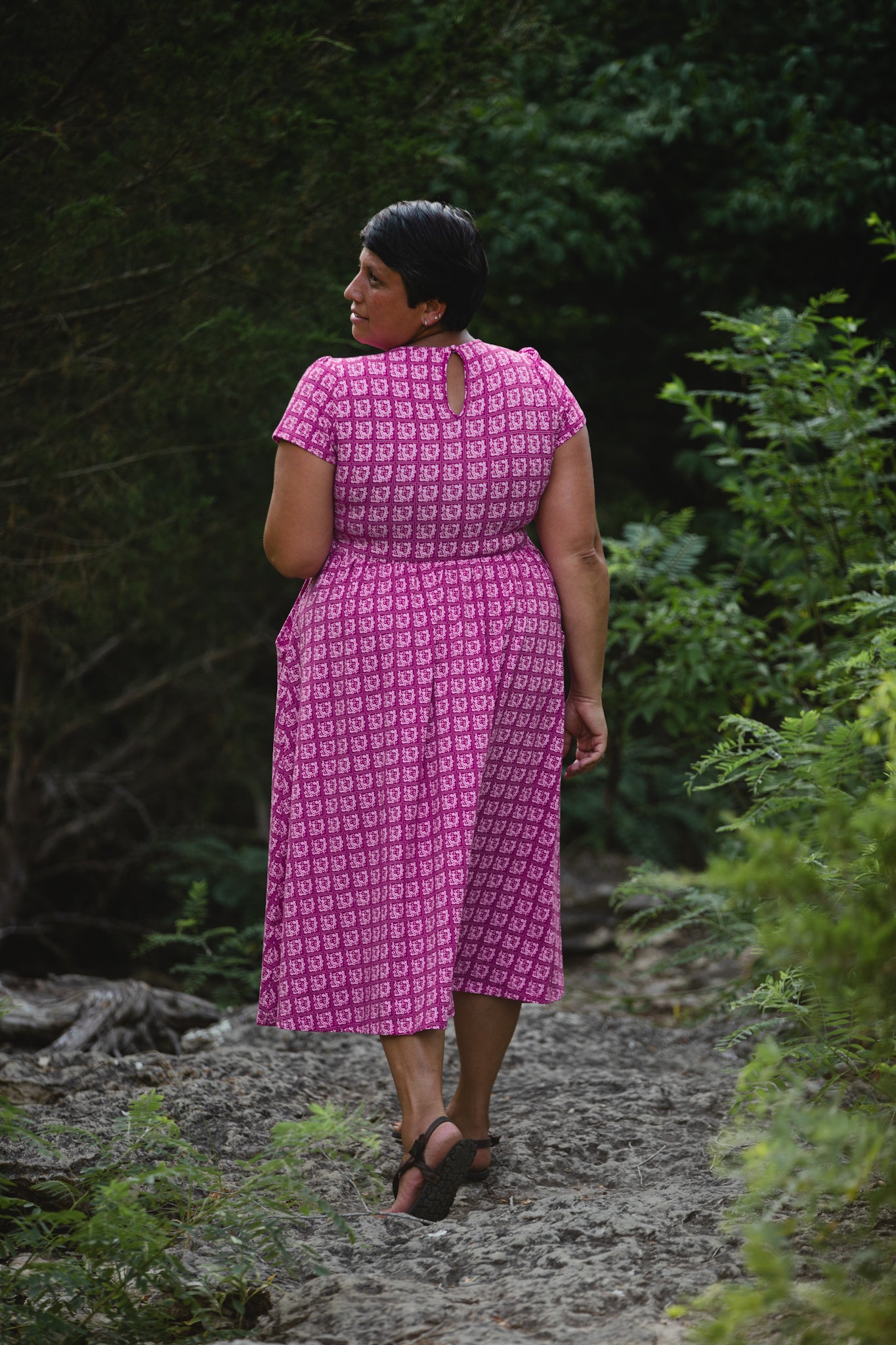 Daisy Mosaïque ~ Canterbury Classic Dress