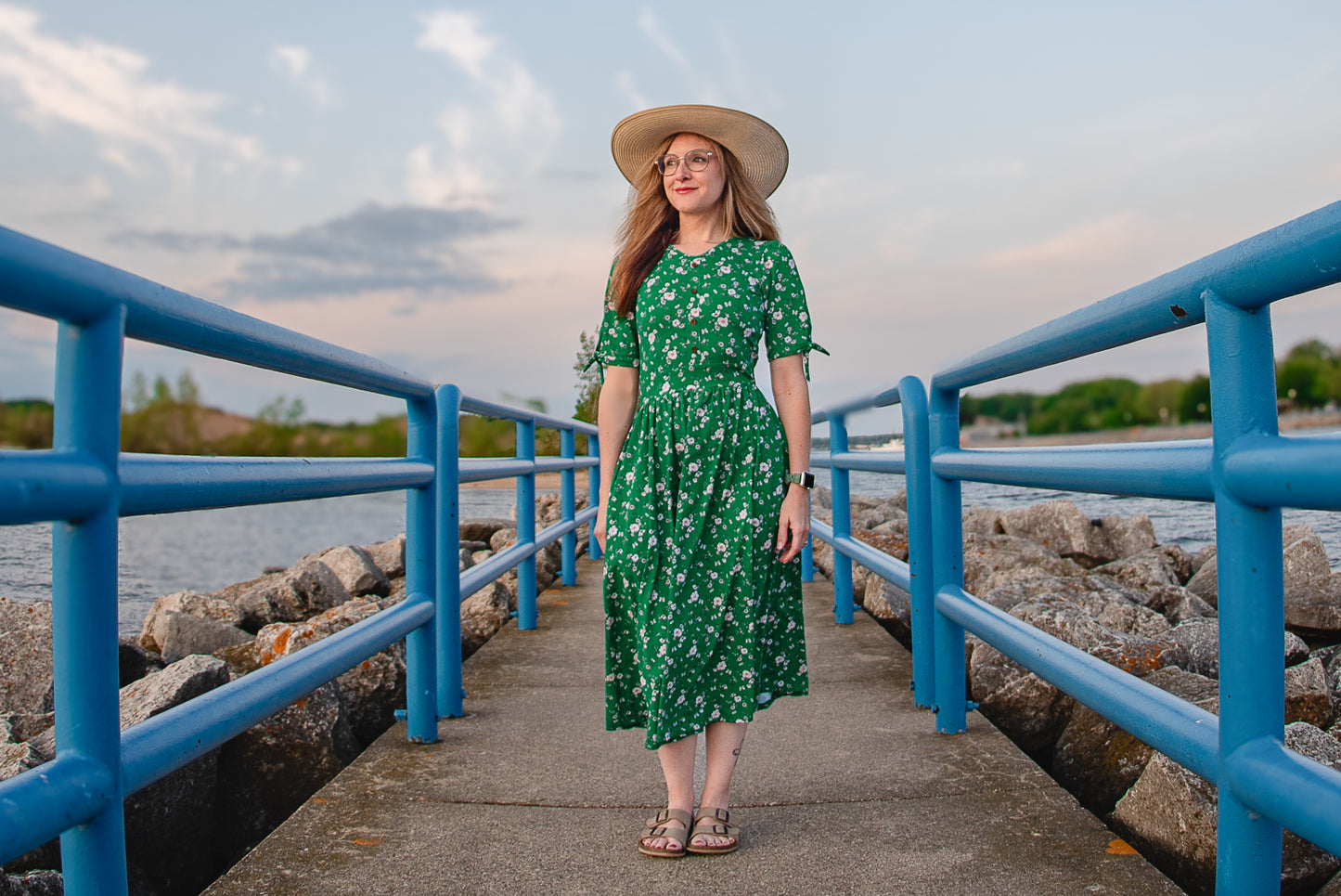 Greenvale Gossamer ~ Rowena Midi