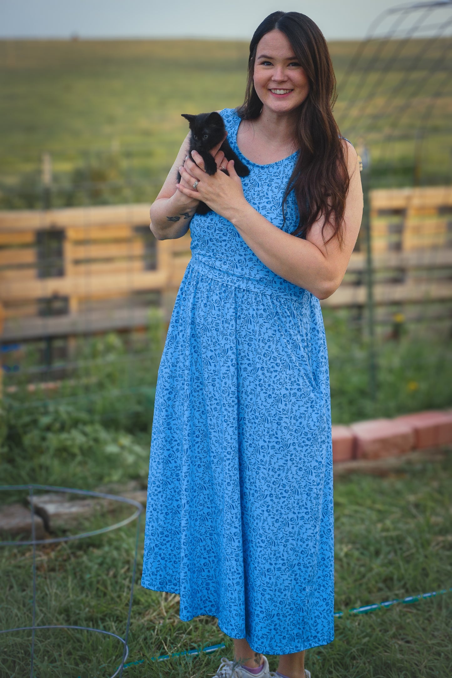 Scripted Azure ~ Homesteader Dress