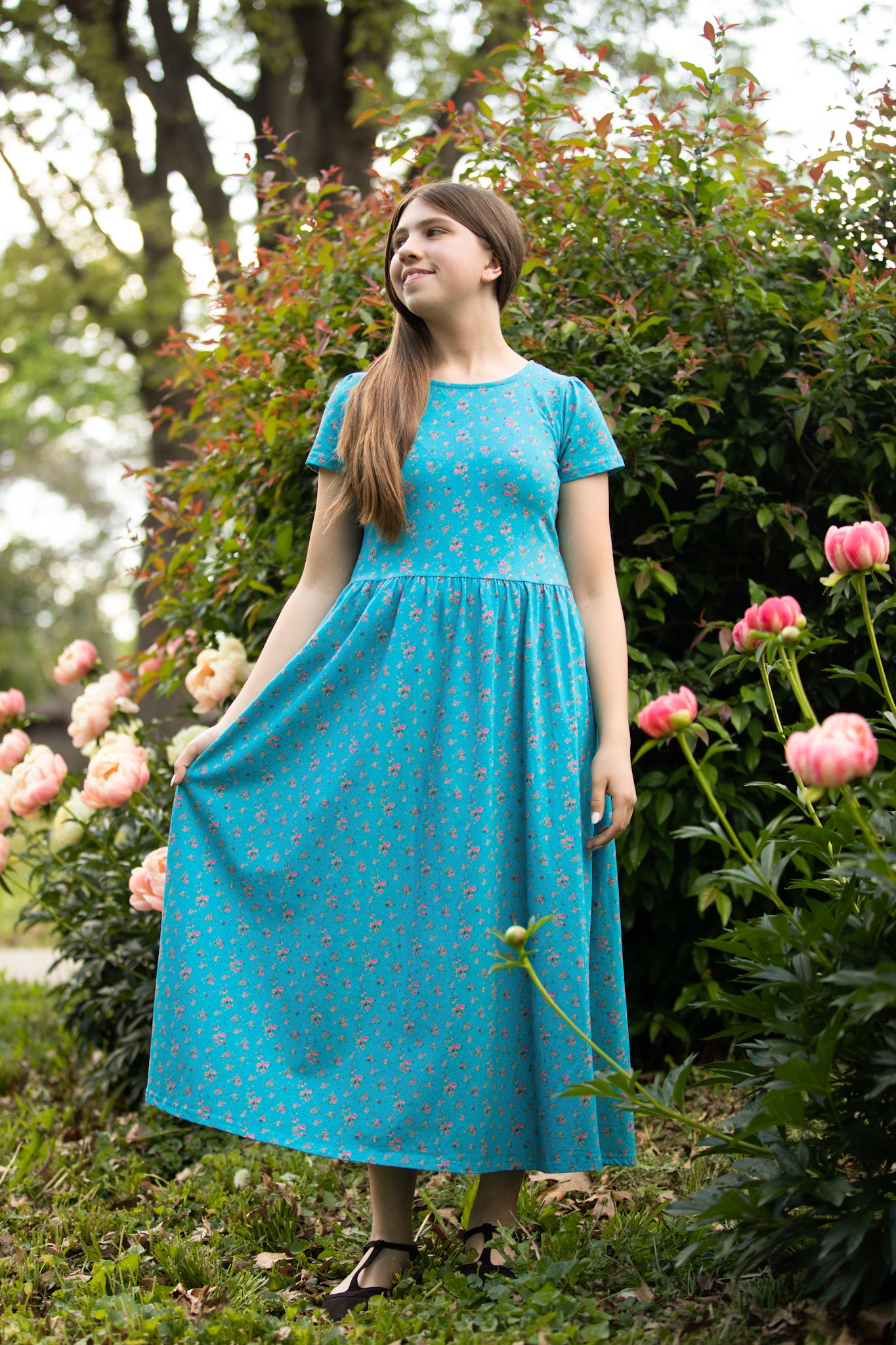 Blue Danube ~ Mini Everyday Dress