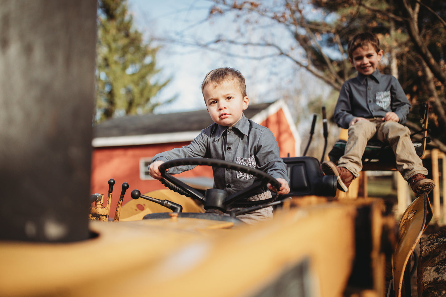 Winsomewoods ~ Brave Button-up