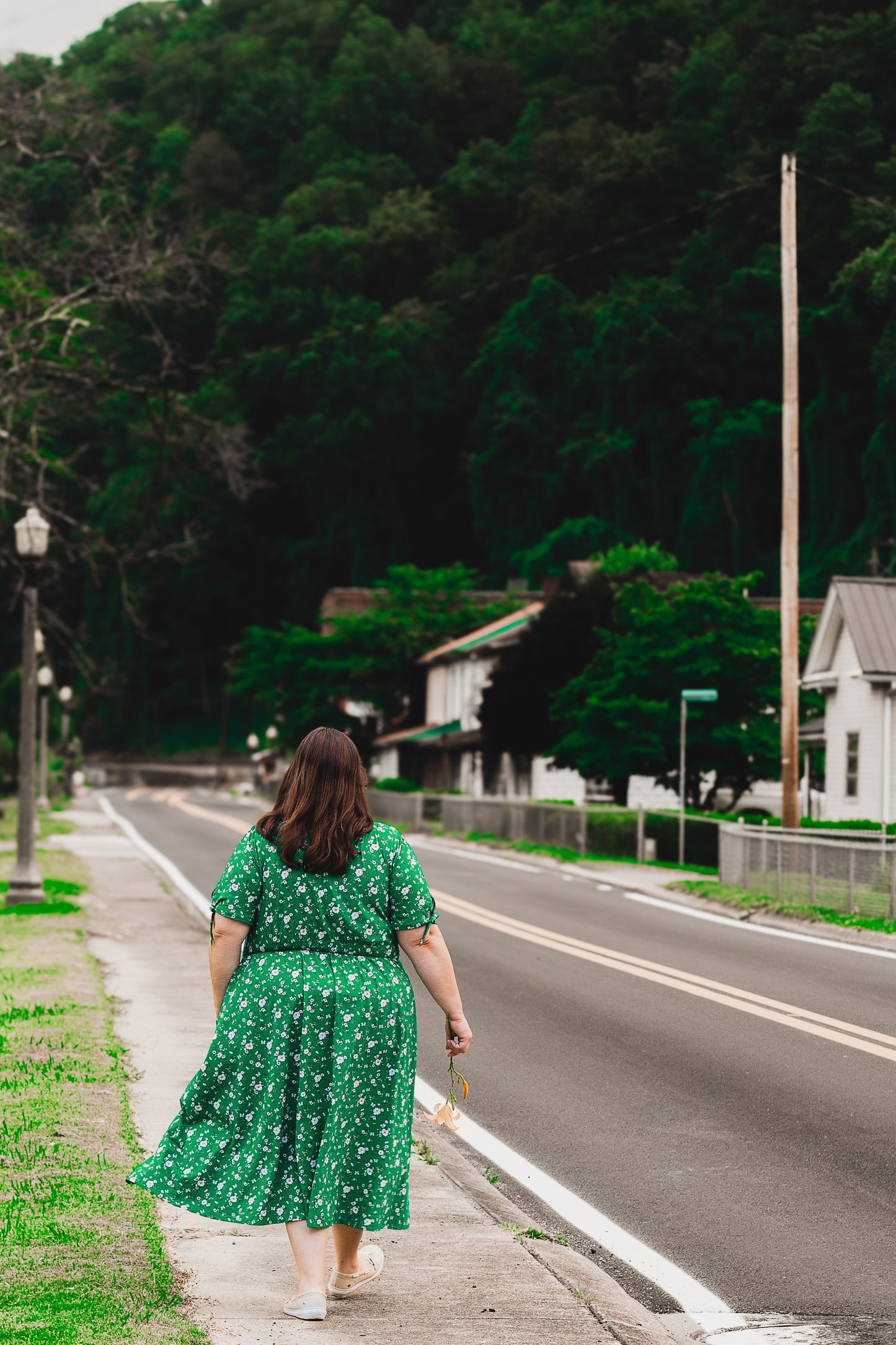 Greenvale Gossamer ~ Rowena Midi