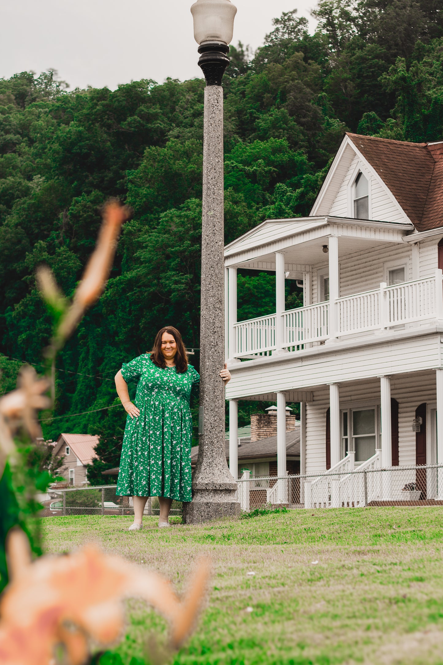 Greenvale Gossamer ~ Rowena Midi