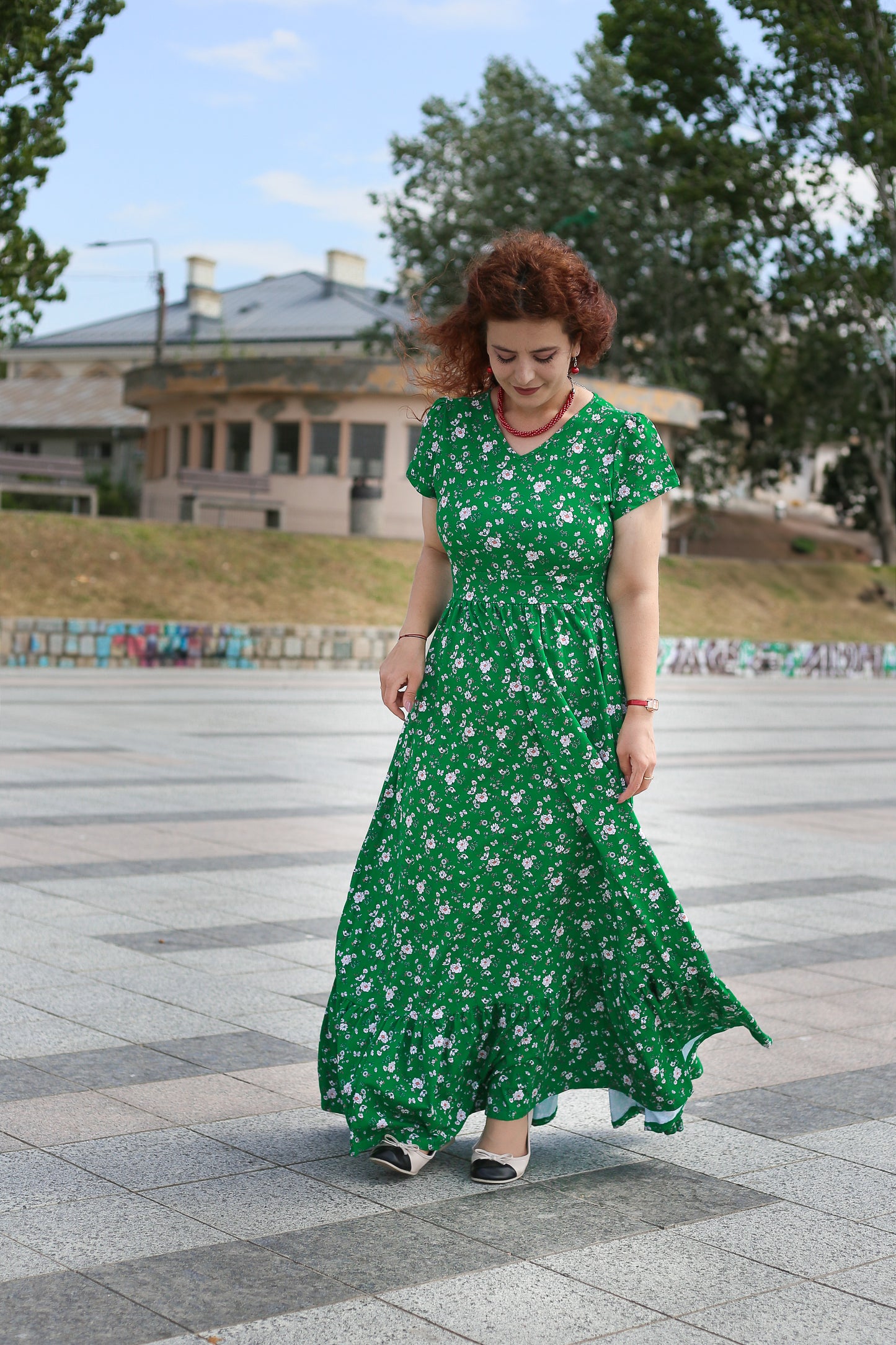 Greenvale Gossamer ~ Canterbury Maxi