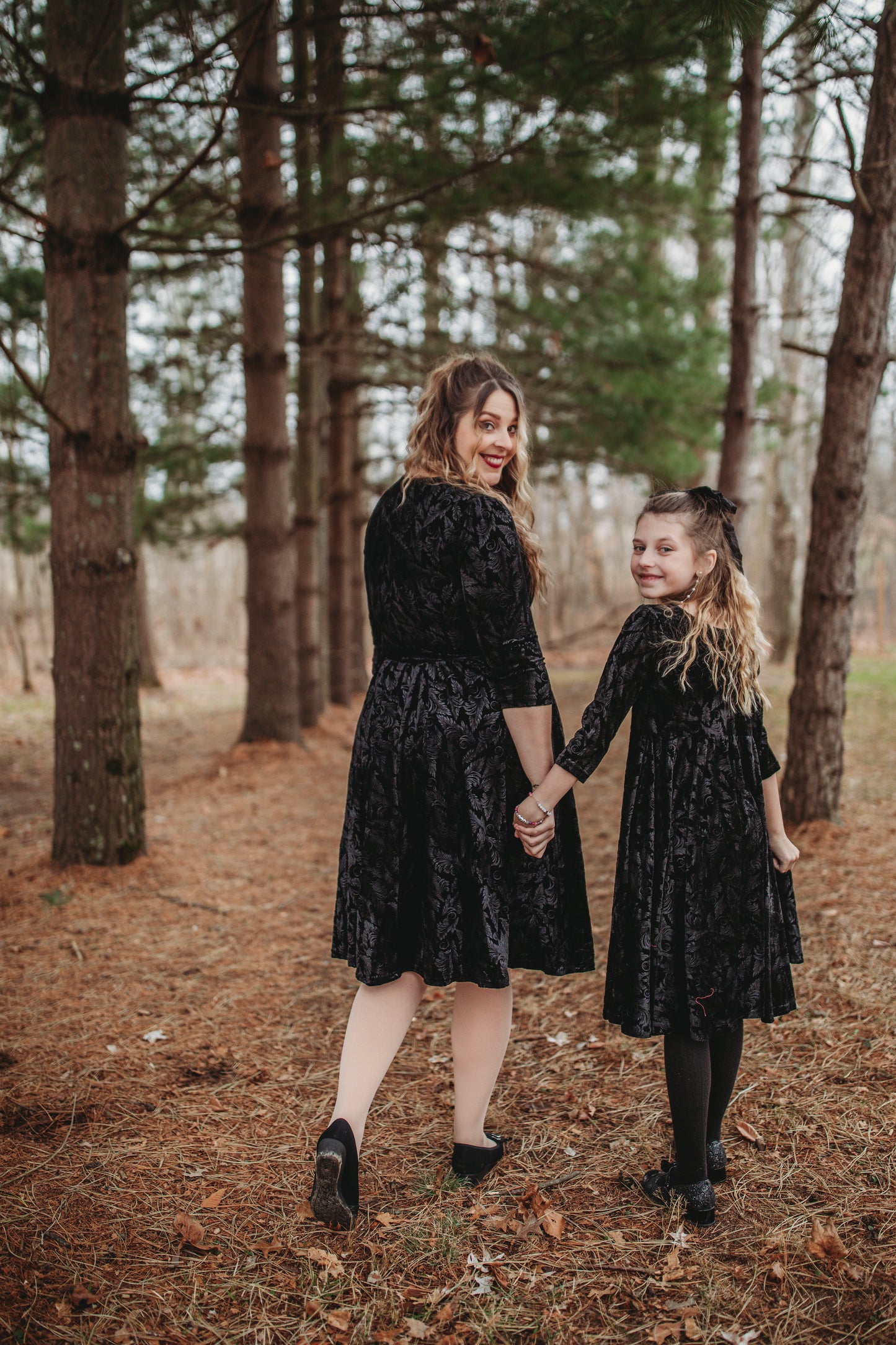 Noir Luxe ~ Fairy-twirl Dress