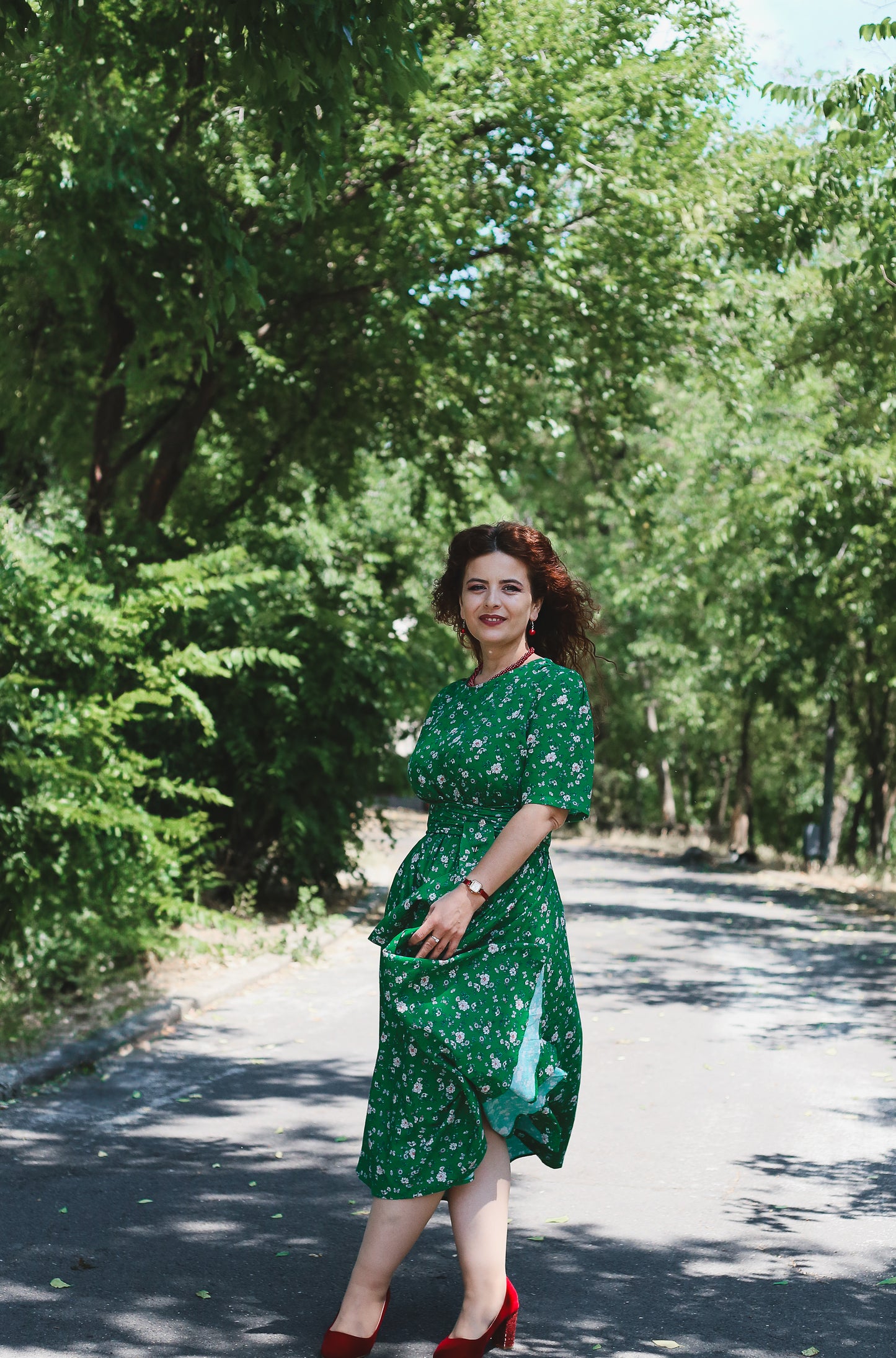 Greenvale Gossamer ~ Wildwood Dress