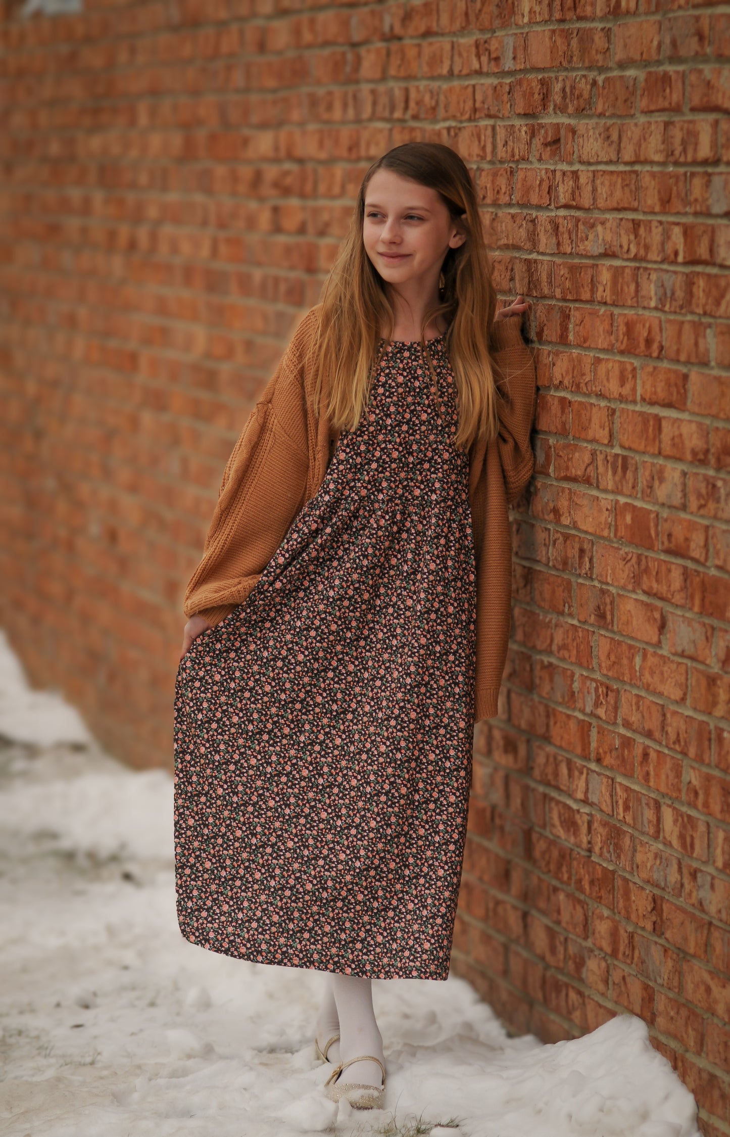 Woodsie Floral ~ Mini Everyday Dress