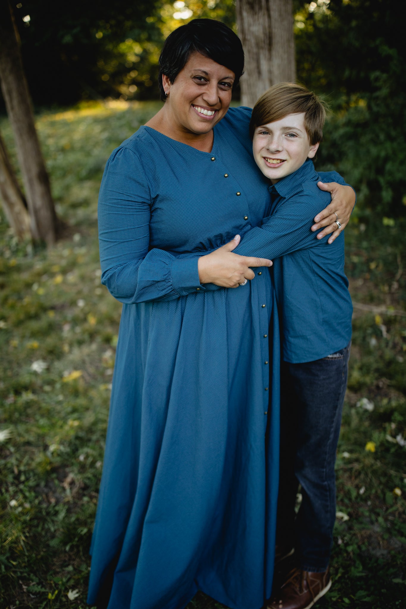 Indigo Lattice ~ Hearthside Maxi