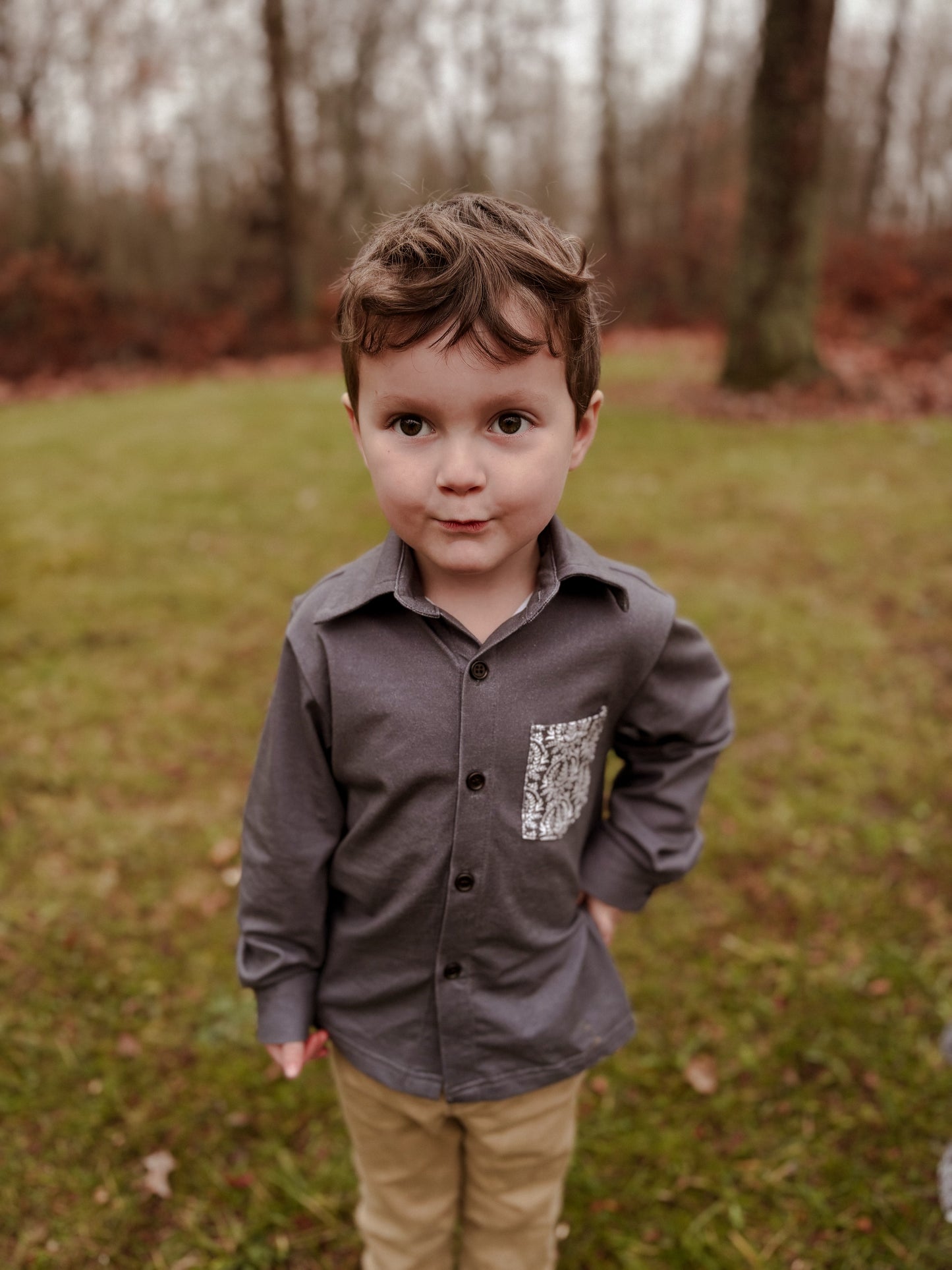 Winsomewoods ~ Brave Button-up