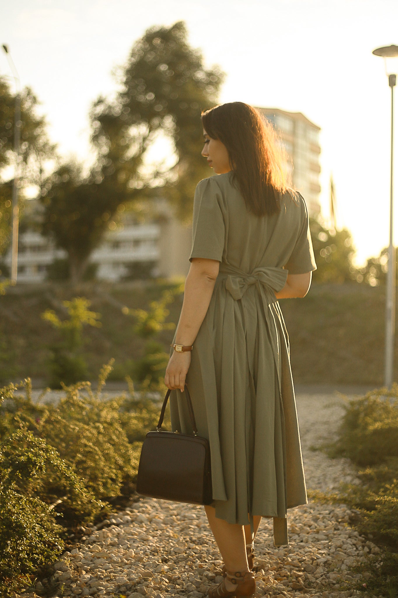 Sage ~ Wildwood Dress