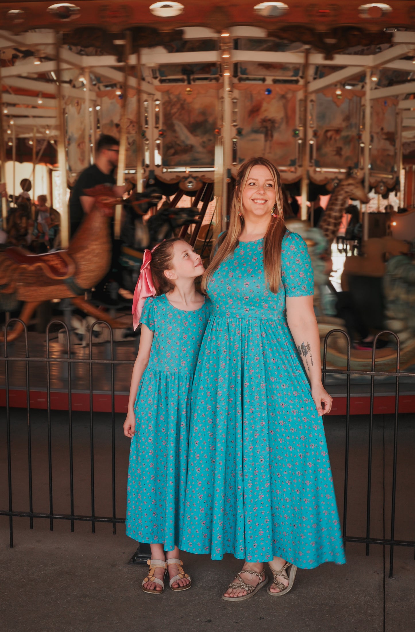 Blue Danube ~ Mini Everyday Dress