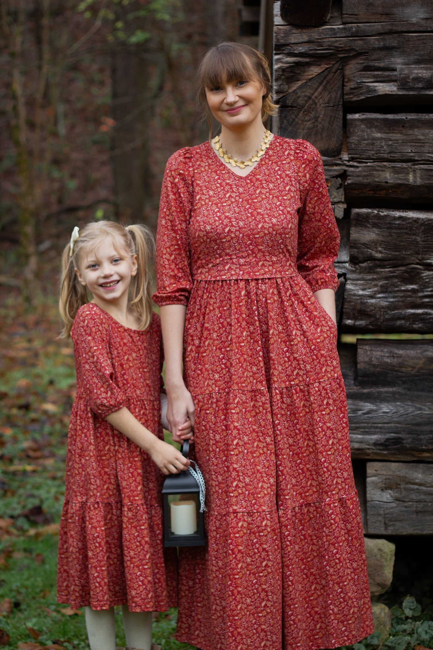 Crimson Ember ~ Novella Dress