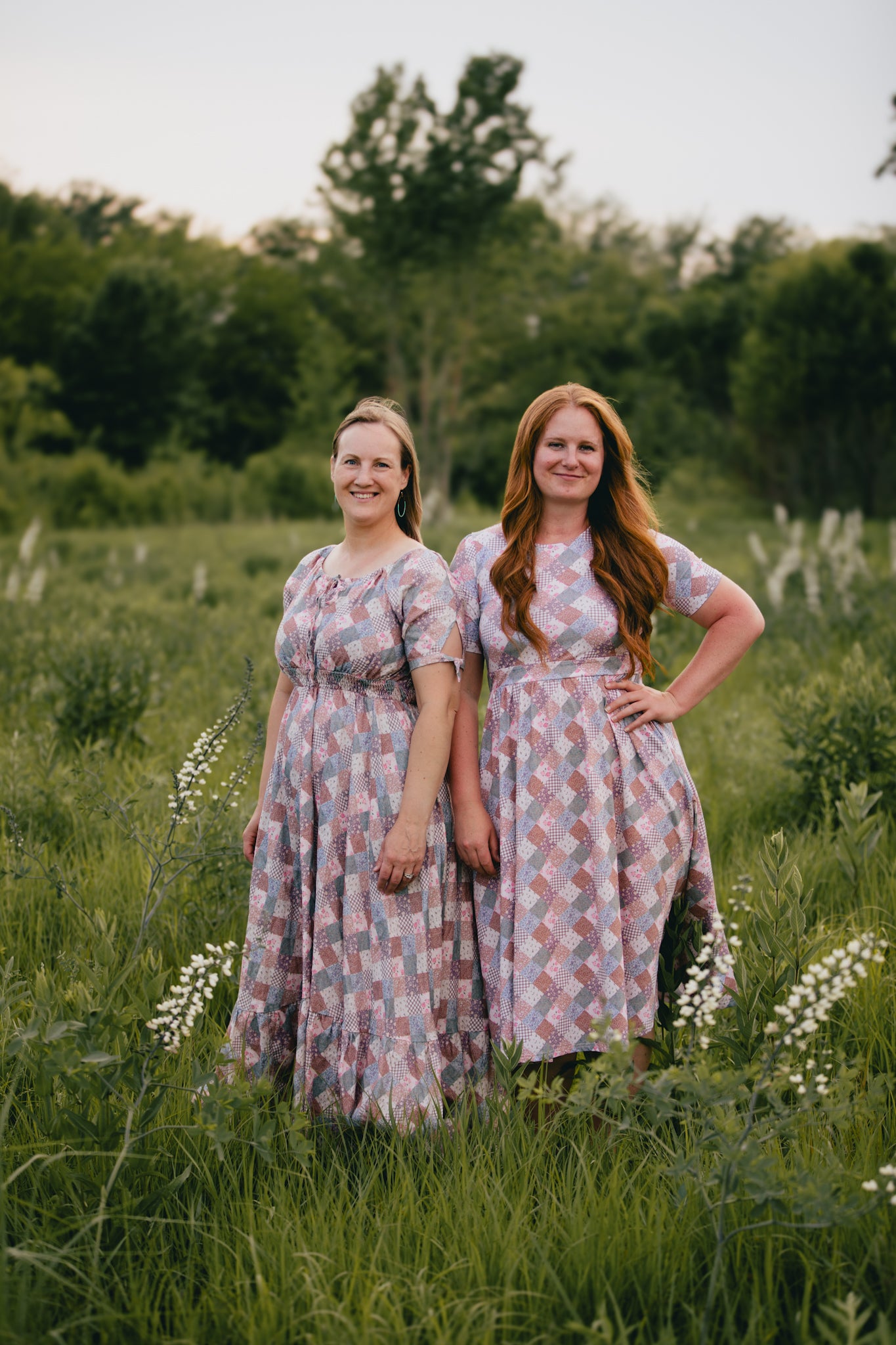 Woven Wildflower ~ Everyday Dress (straight sleeves)
