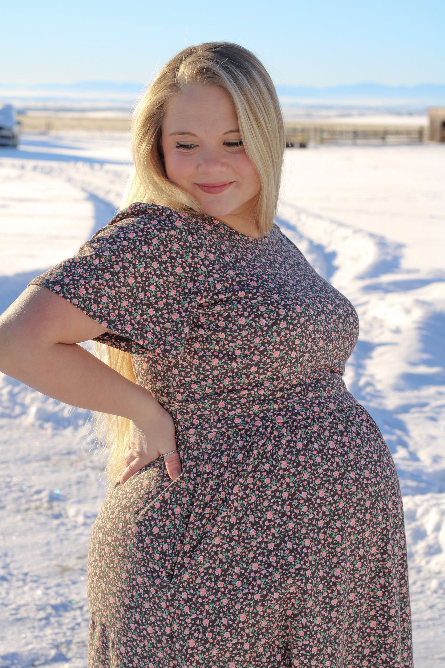Woodsie Floral ~ Everyday Dress