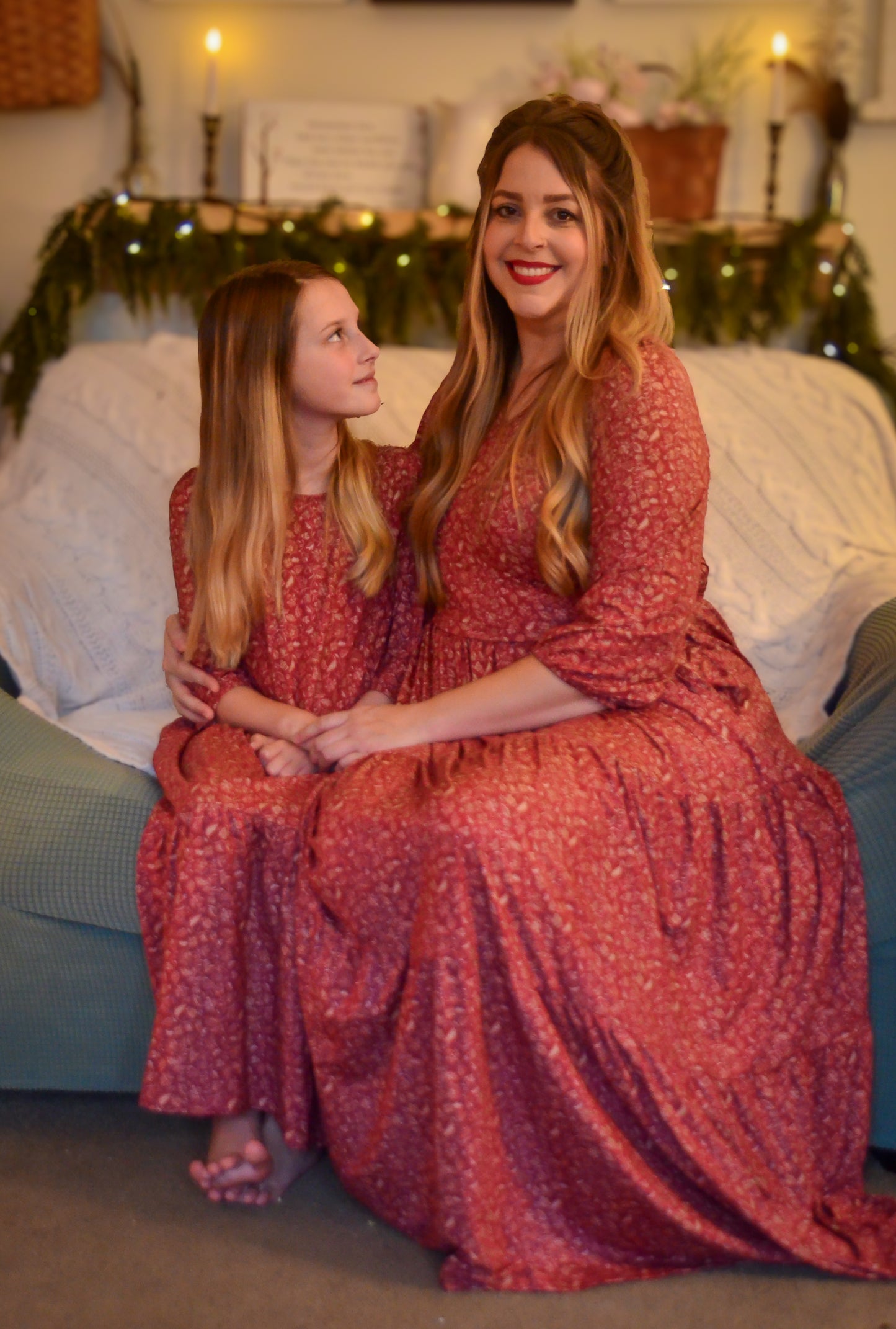 Crimson Ember ~ Novella Dress