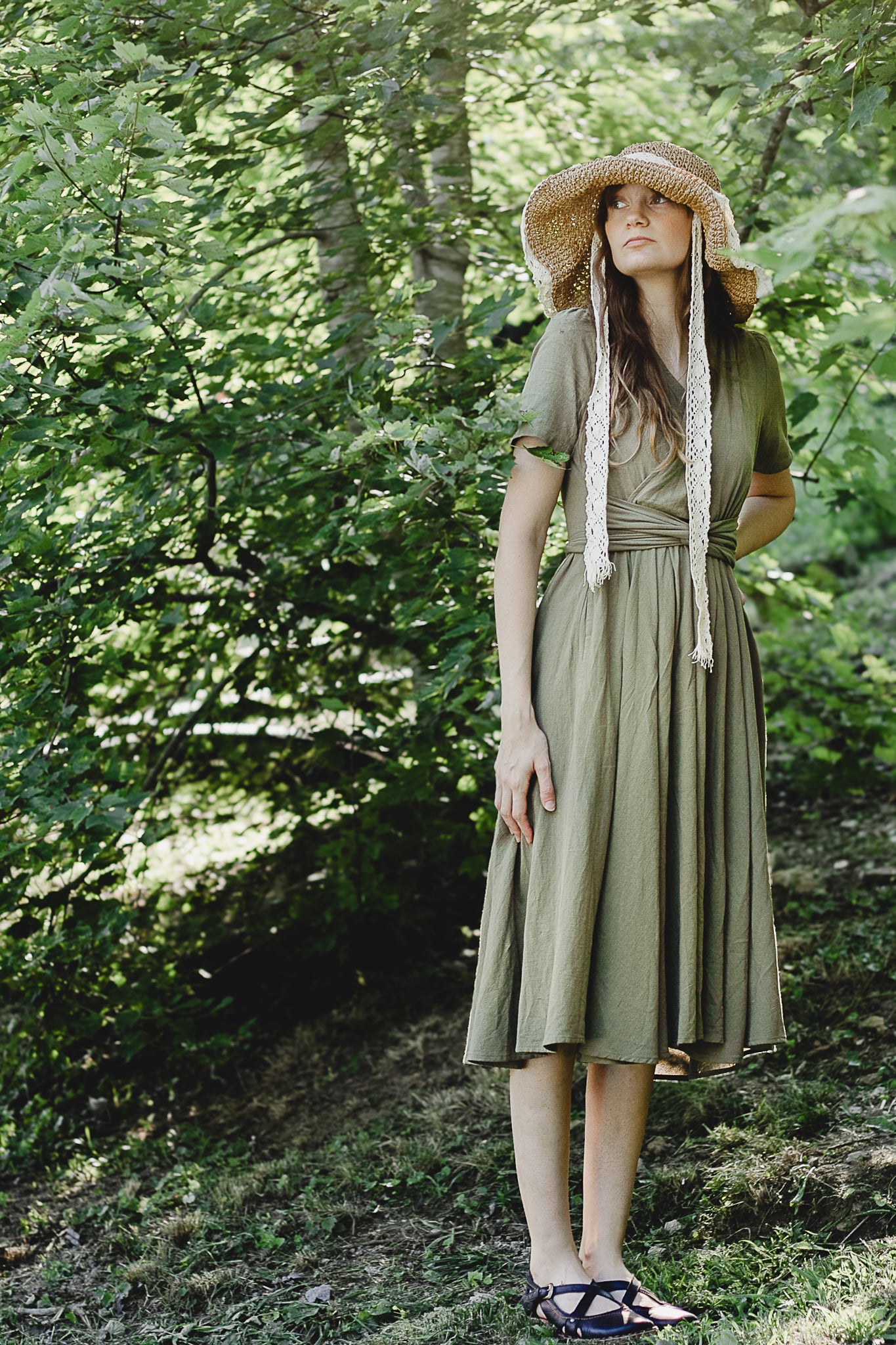 Sage ~ Wildwood Dress