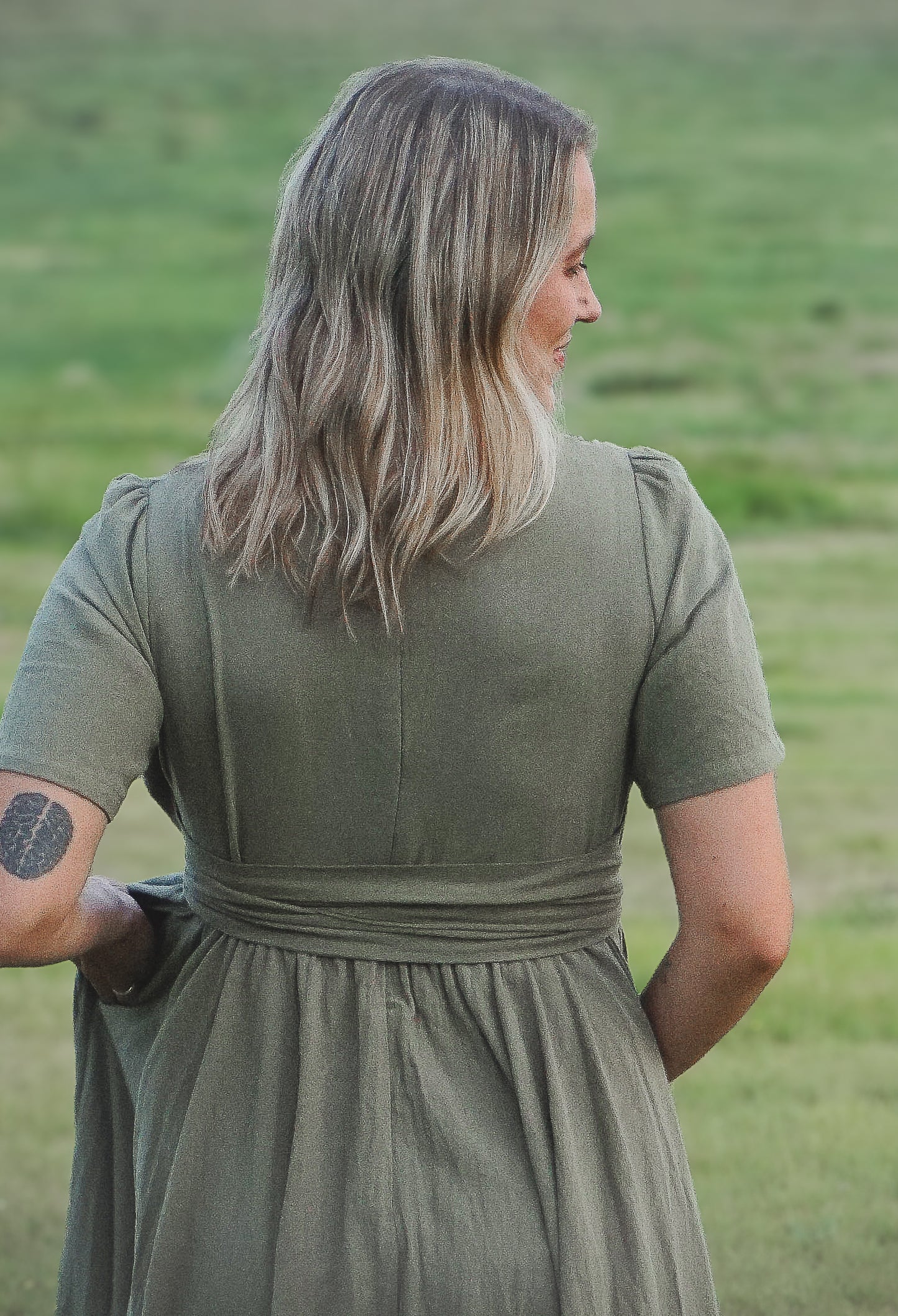 Sage ~ Wildwood Dress