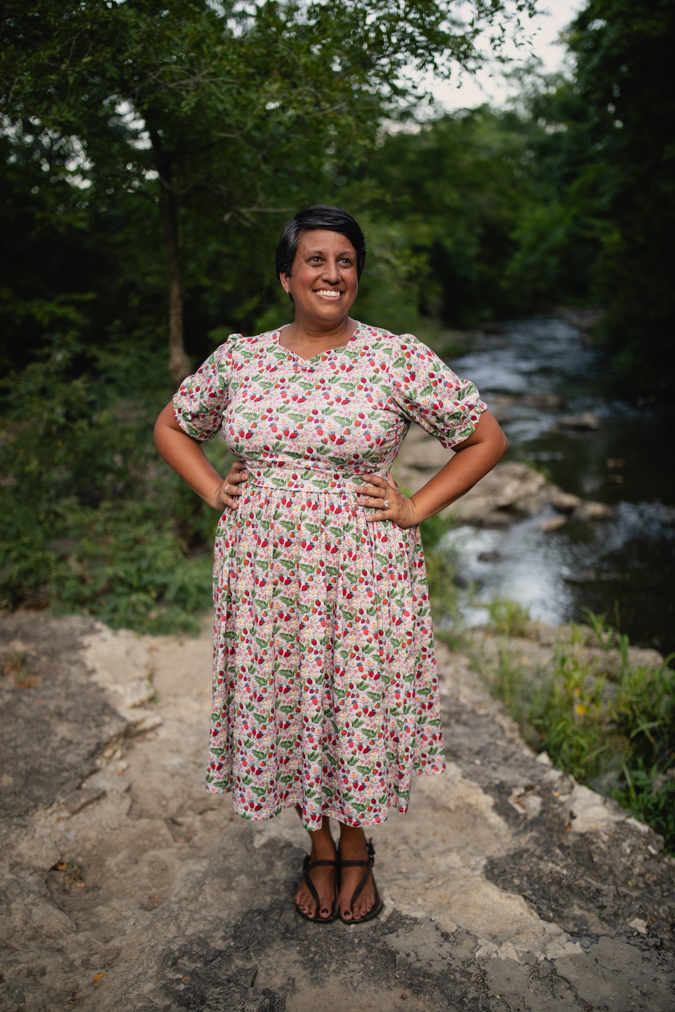 Strawberry Serenity ~ Sweetheart Dress