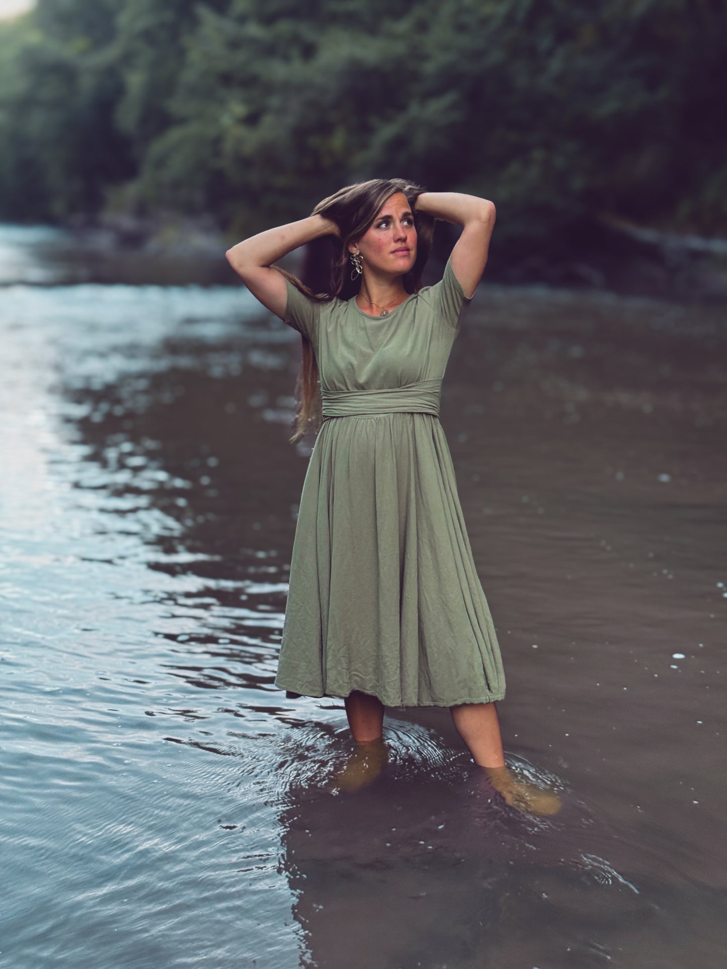 Sage ~ Wildwood Dress