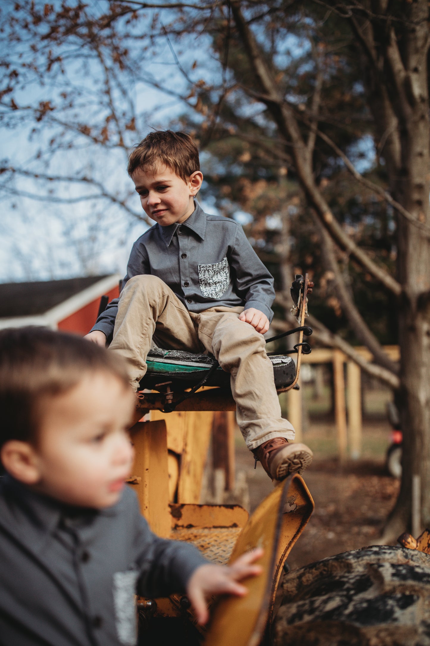 Winsomewoods ~ Brave Button-up