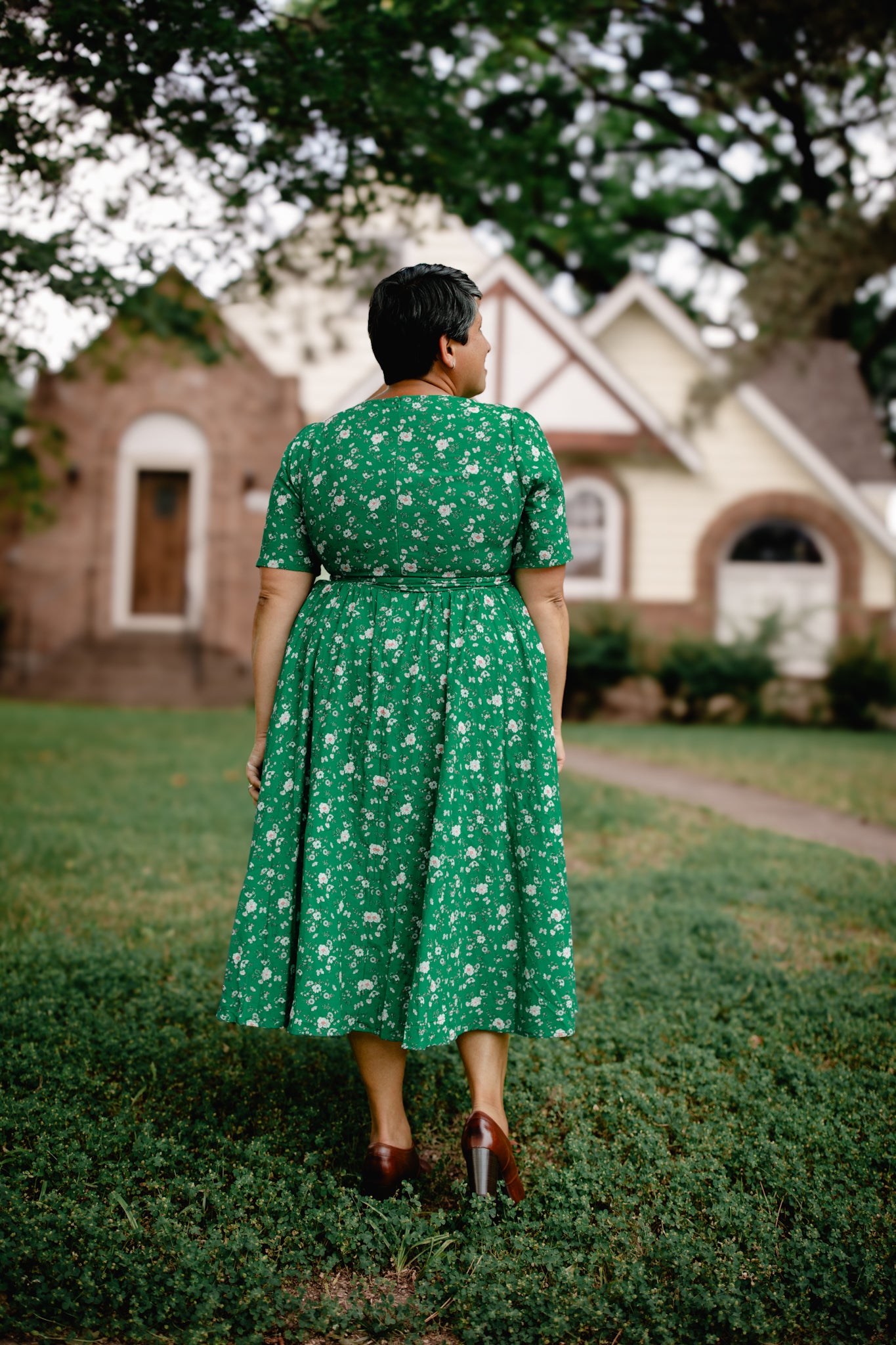 Greenvale Gossamer ~ Wildwood Dress