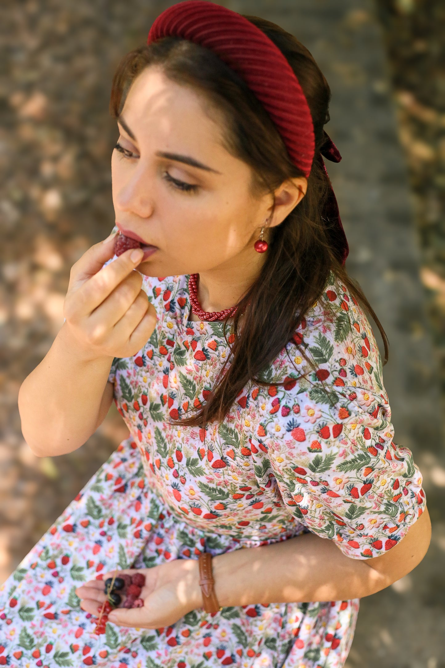 Strawberry Serenity ~ Sweetheart Dress