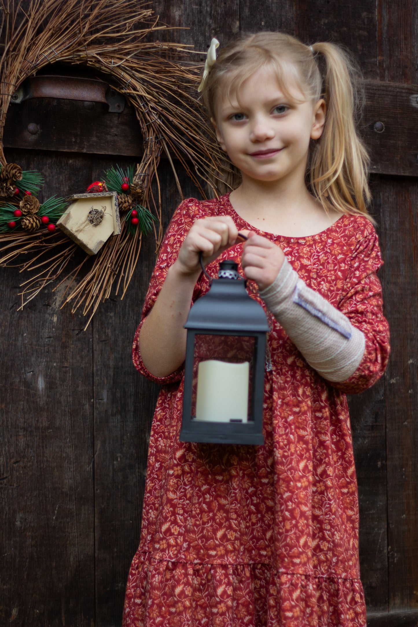 Crimson Ember ~ Novella Dress