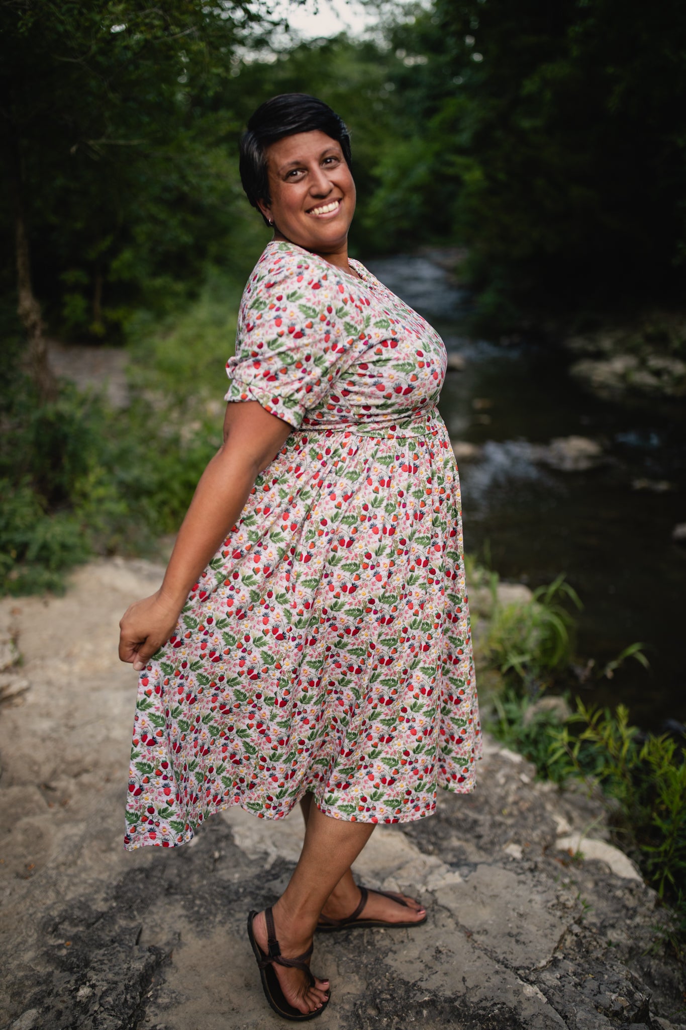 Strawberry Serenity ~ Sweetheart Dress