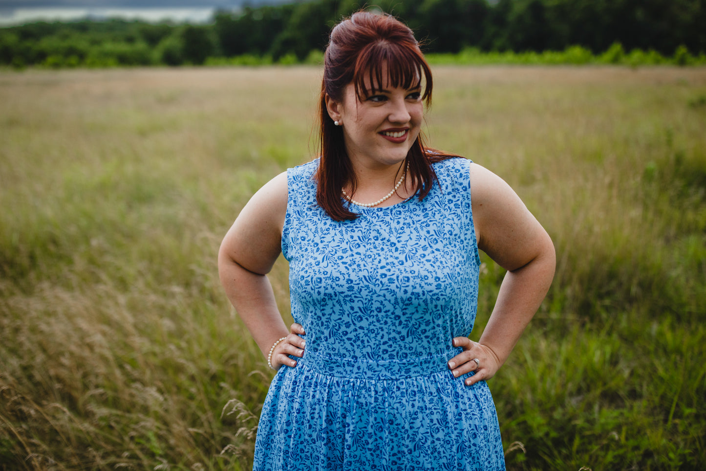 Scripted Azure ~ Homesteader Dress