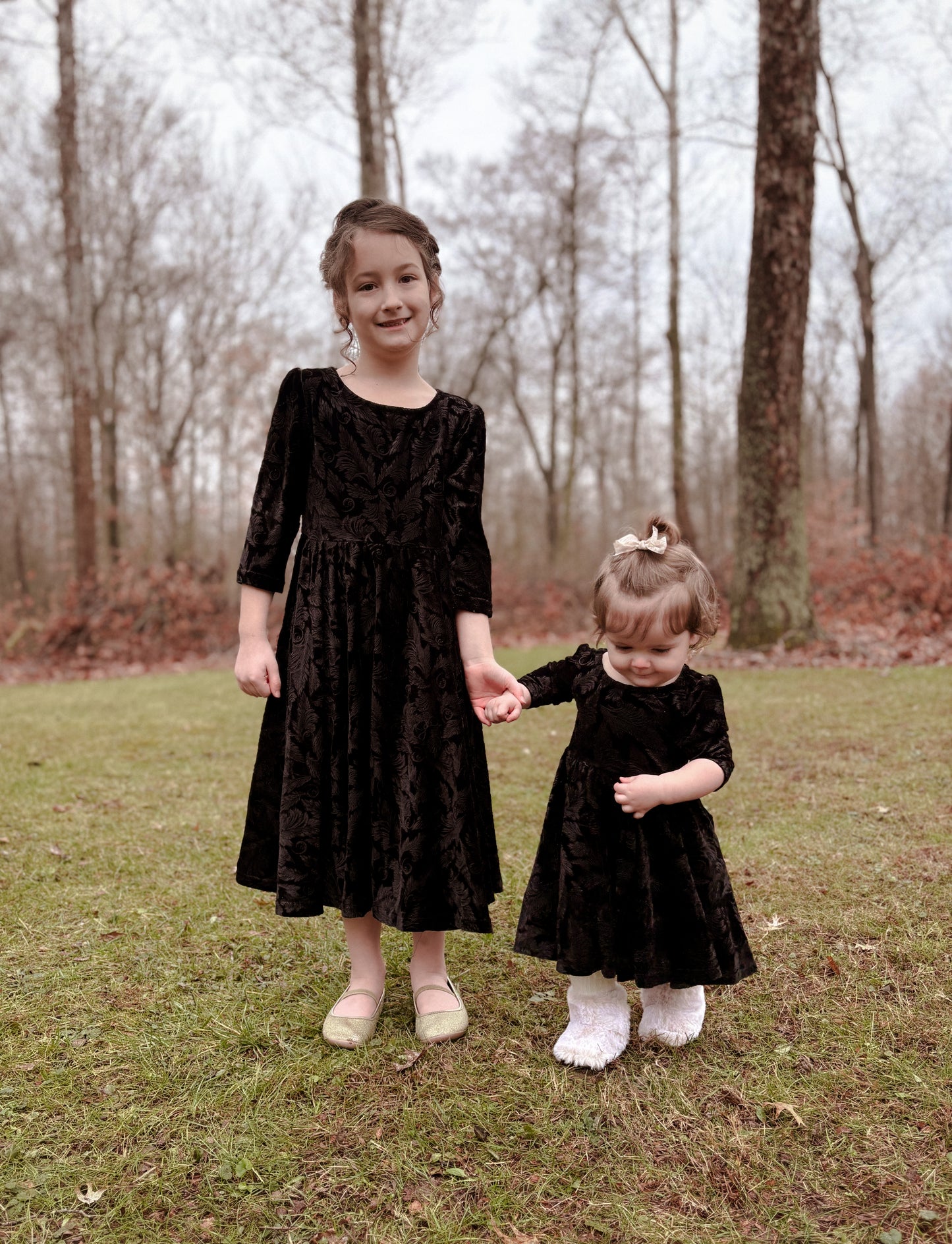 Noir Luxe ~ Fairy-twirl Dress