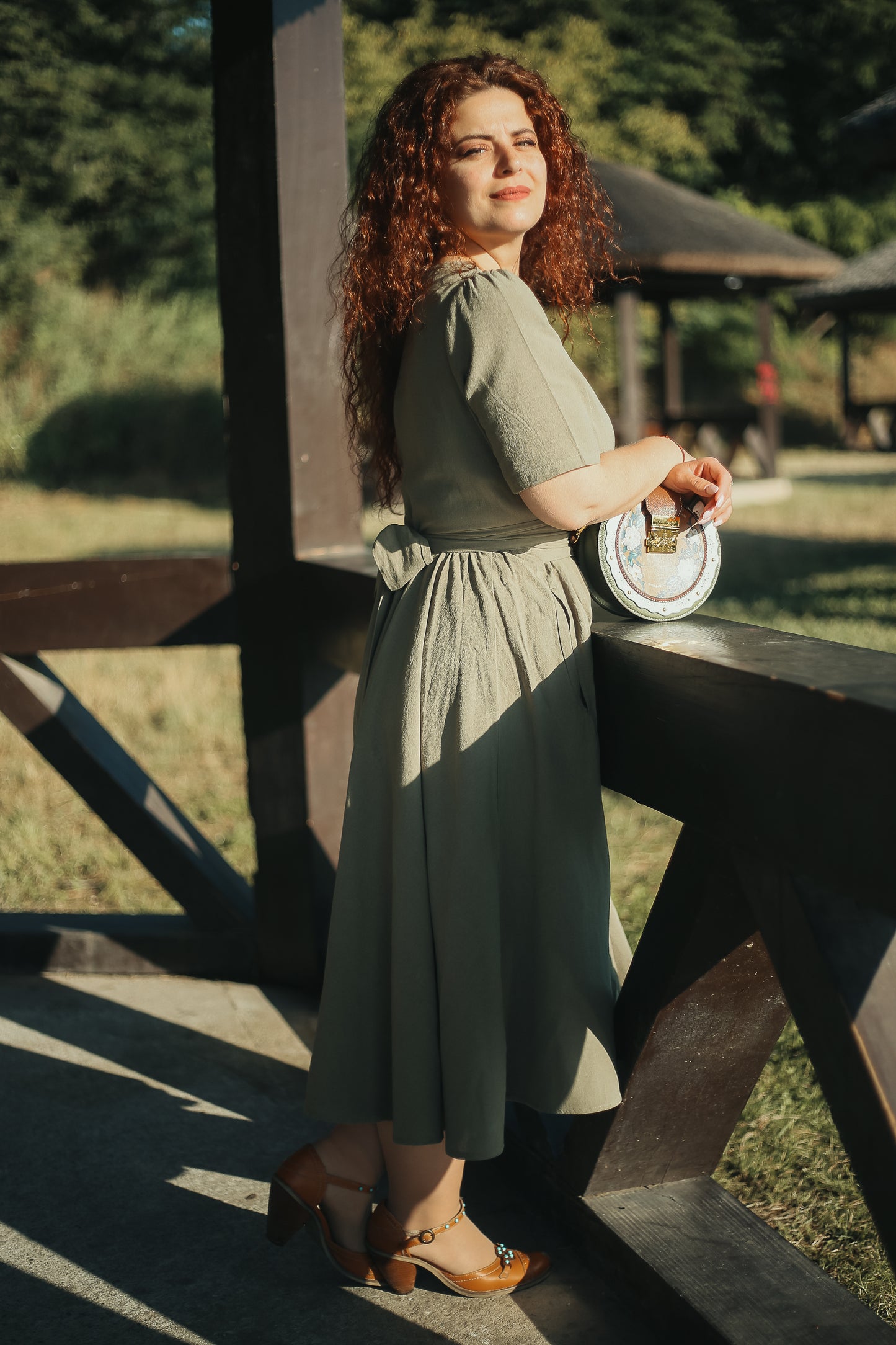 Sage ~ Wildwood Dress