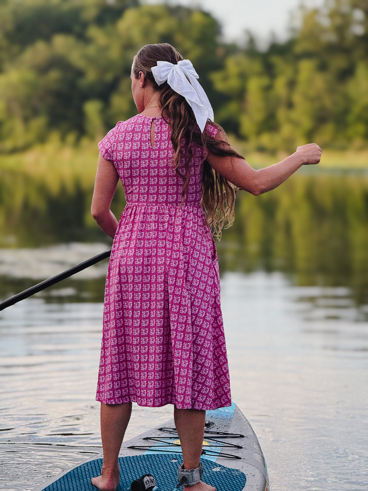 Daisy Mosaïque ~ Canterbury Classic Dress