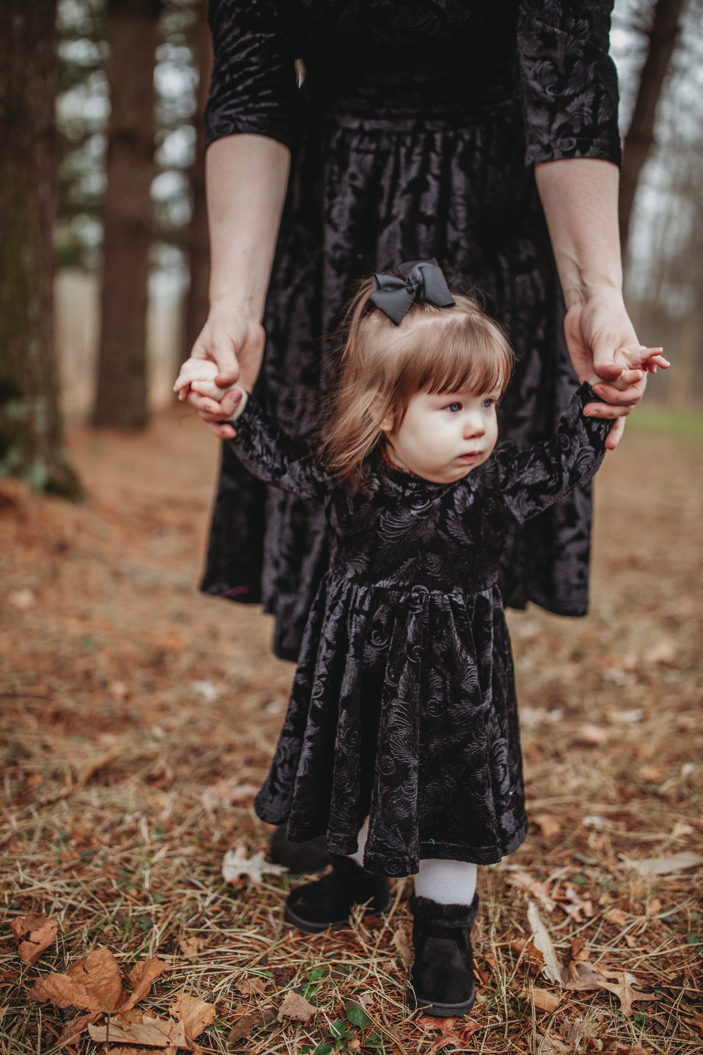 Noir Luxe ~ Fairy-twirl Dress