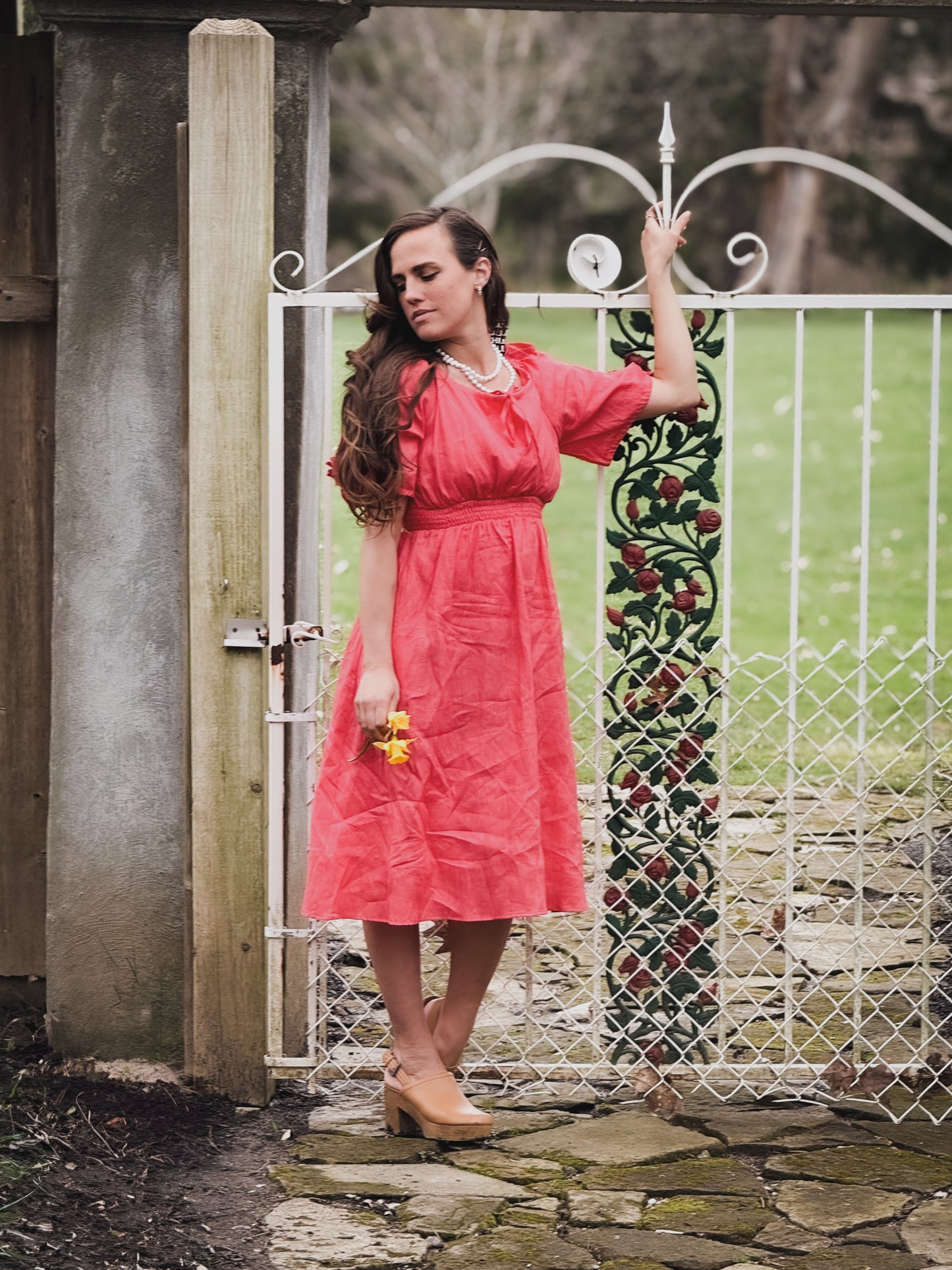 Coralei ~ Folklore Dress