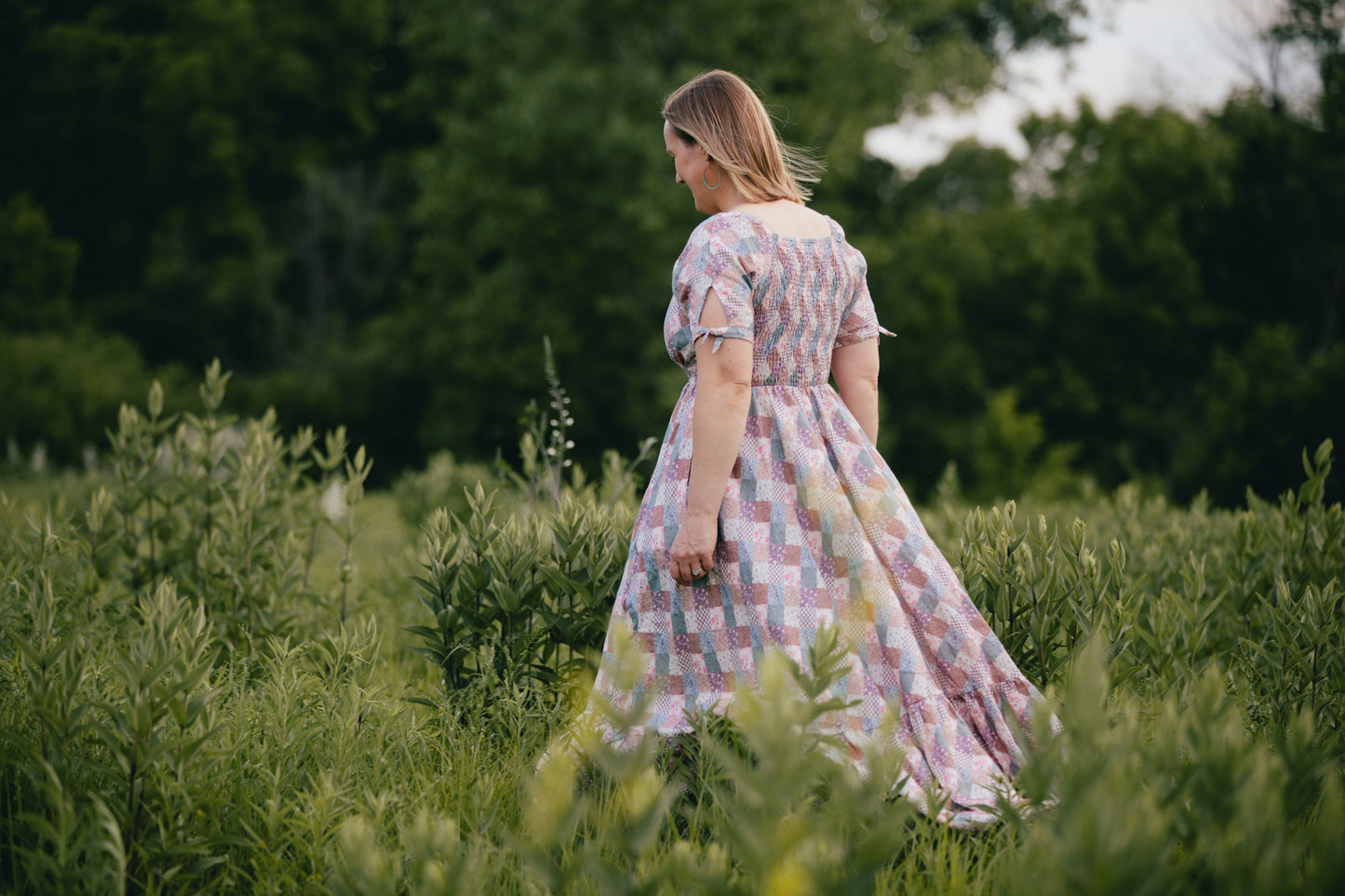Woven Wildflower ~ Folklore Maxi