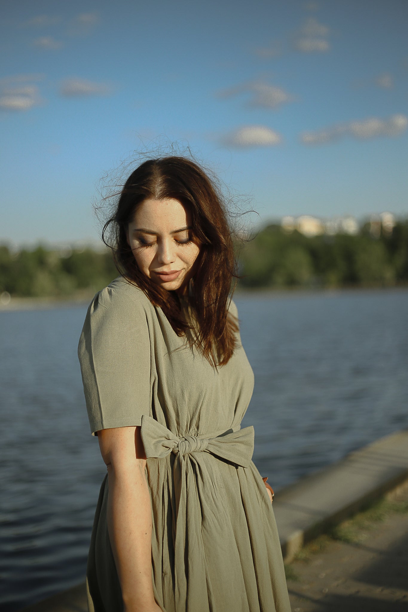 Sage ~ Wildwood Dress