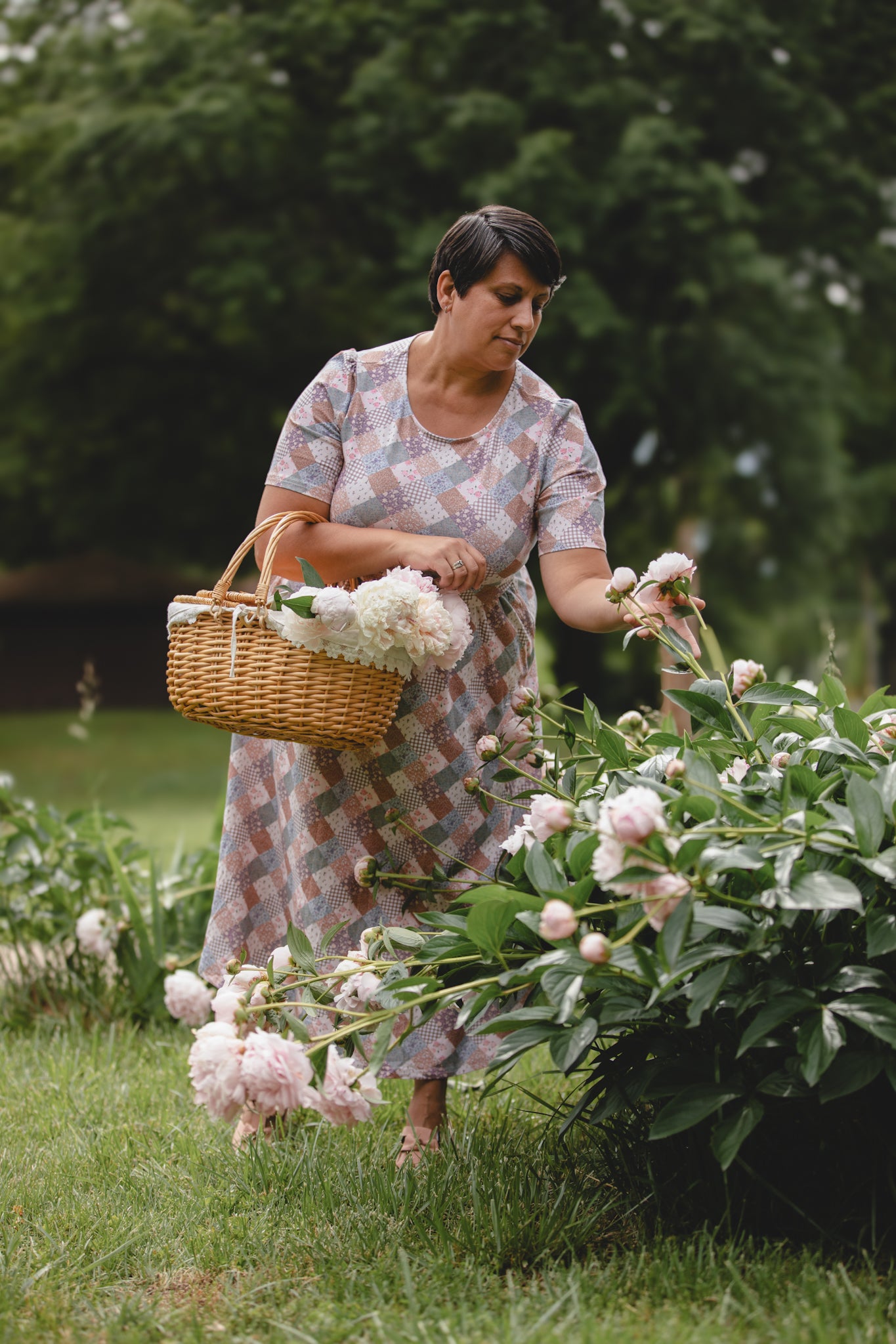 Woven Wildflower ~ Everyday Dress (straight sleeves)