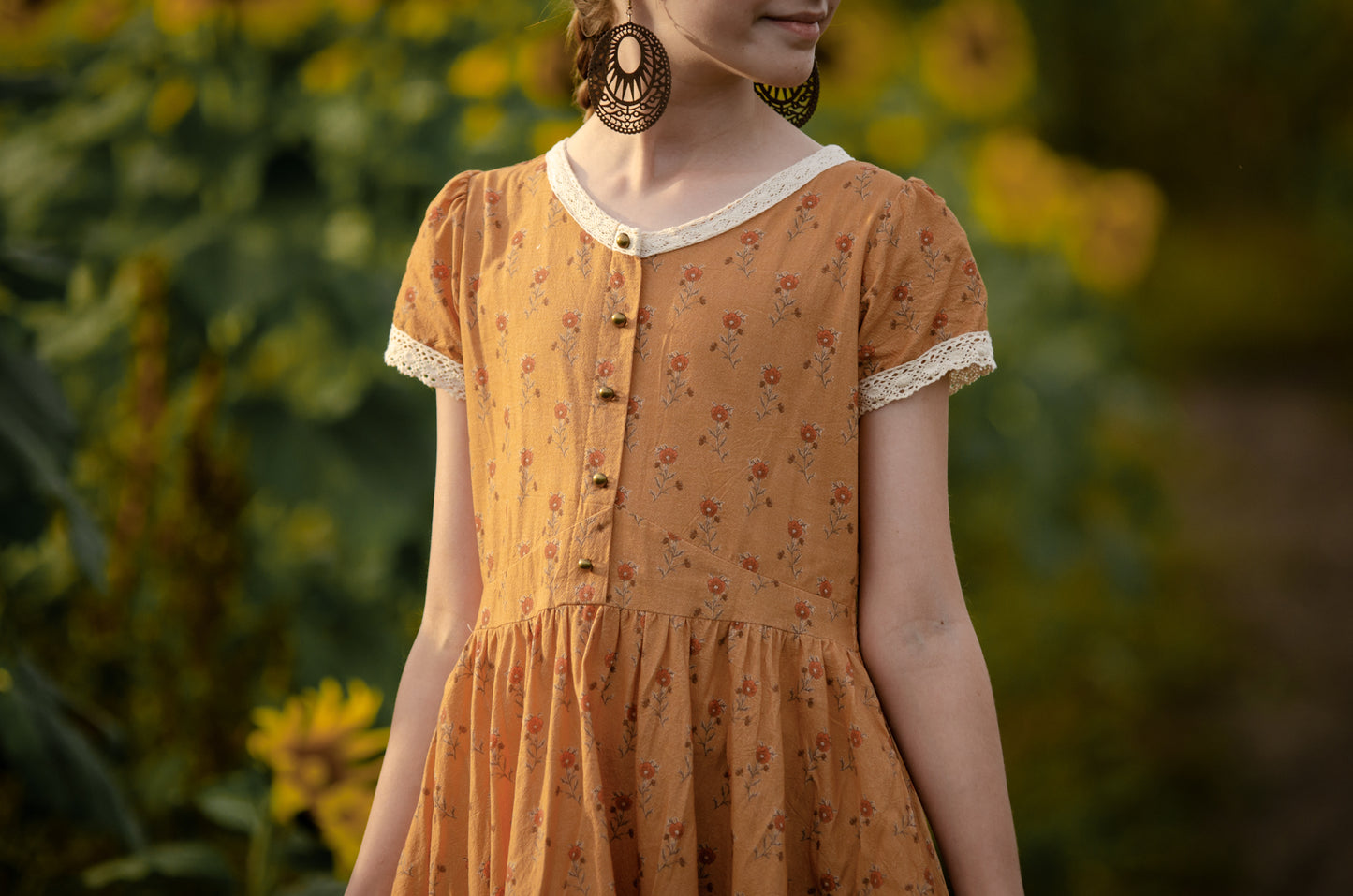 Pressed Marigold ~ Mini Keepsake Dress