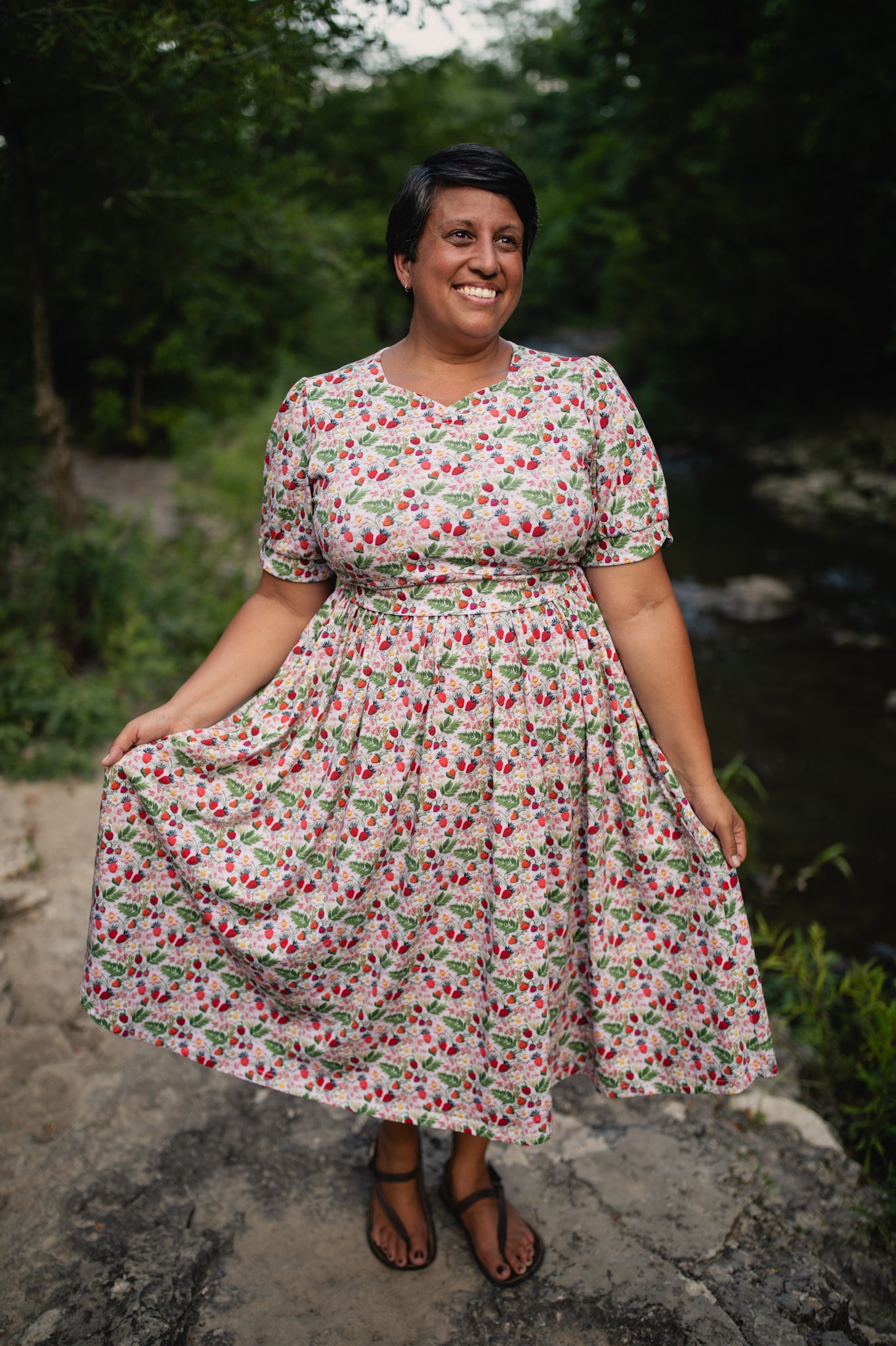 Strawberry Serenity ~ Sweetheart Dress