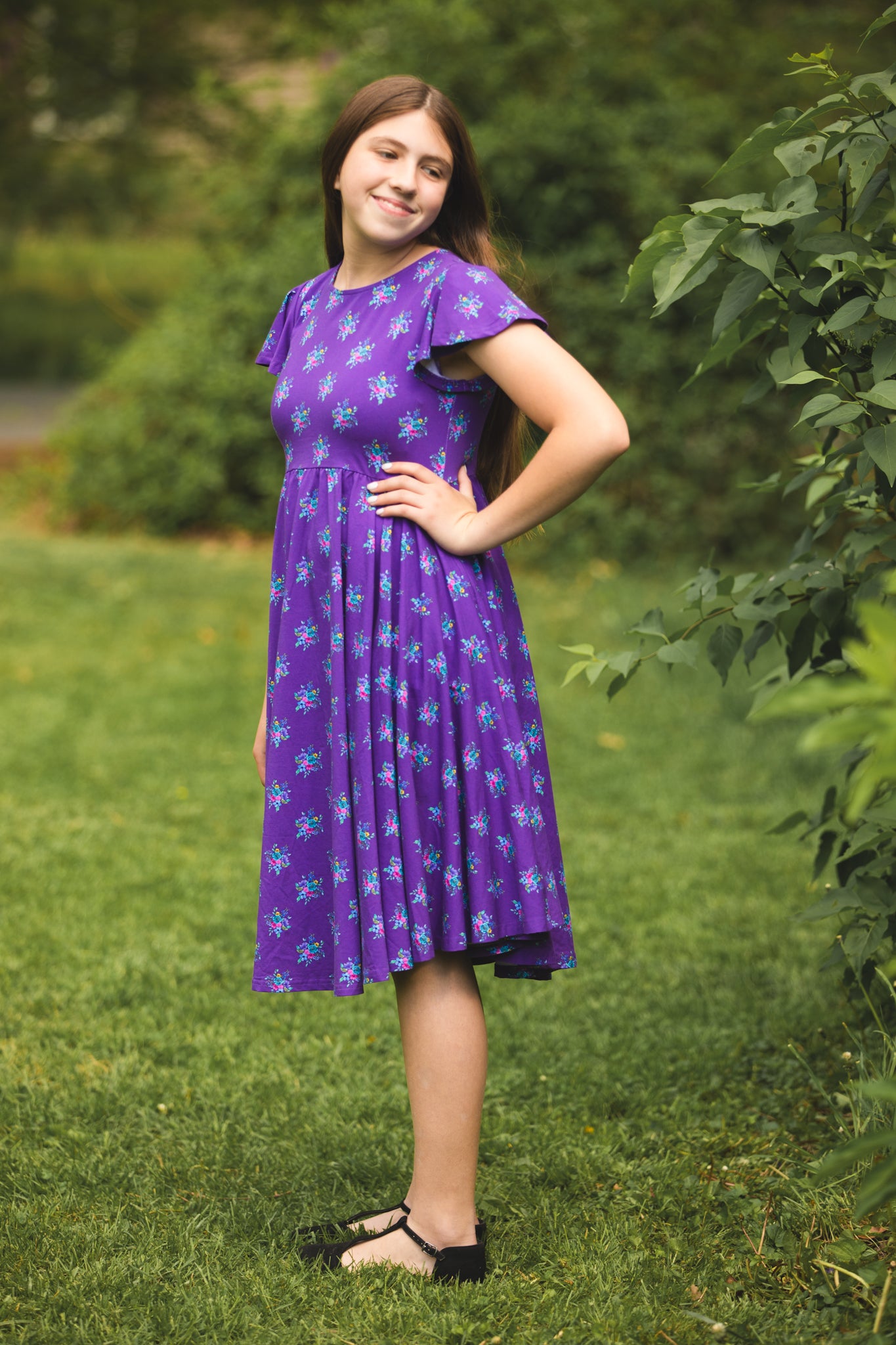 Violet Vale ~ Fairy-twirl Dress