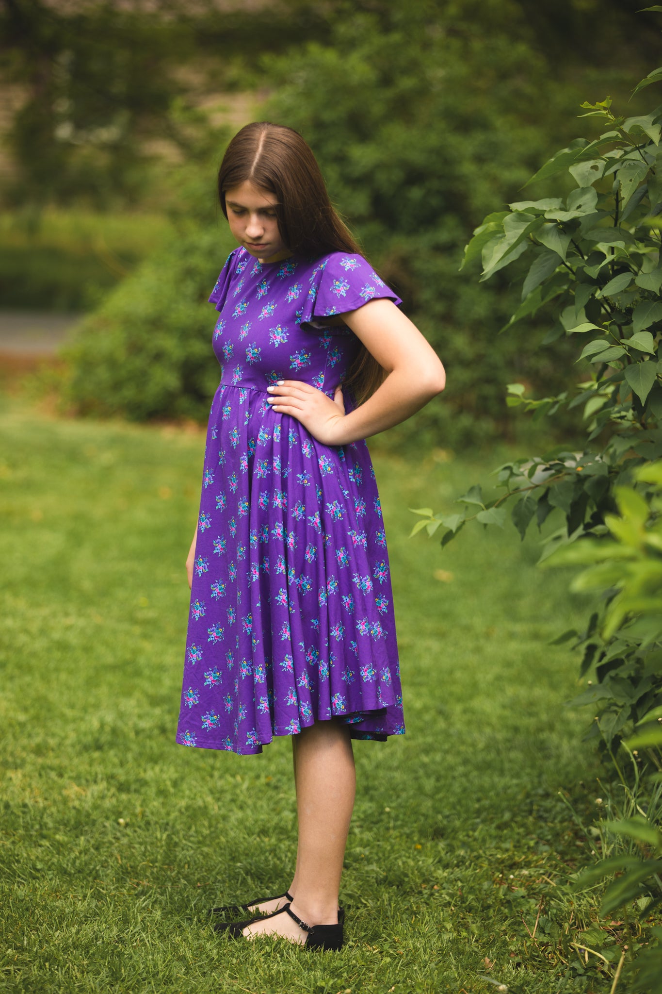 Violet Vale ~ Fairy-twirl Dress