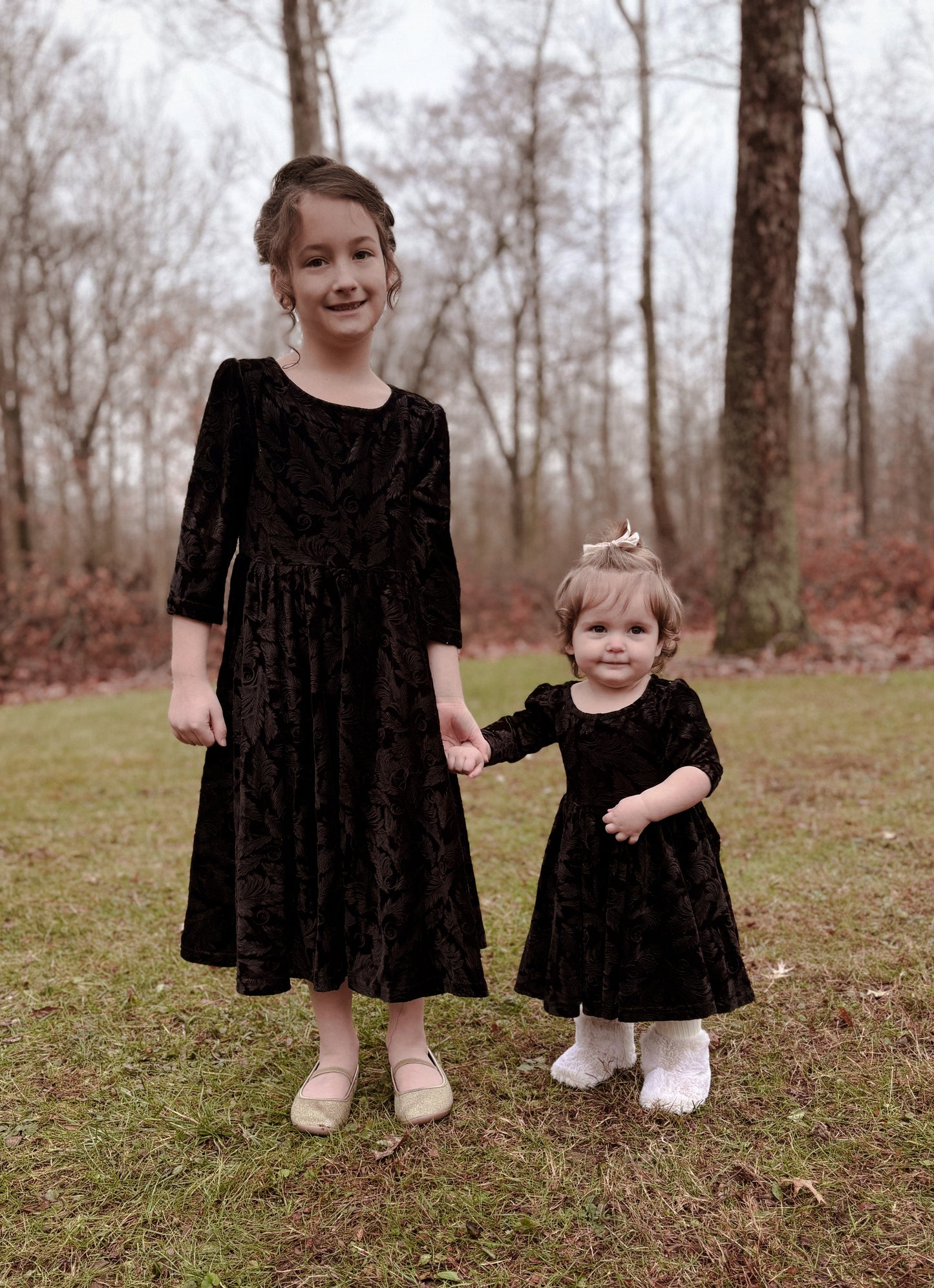 Noir Luxe ~ Fairy-twirl Dress