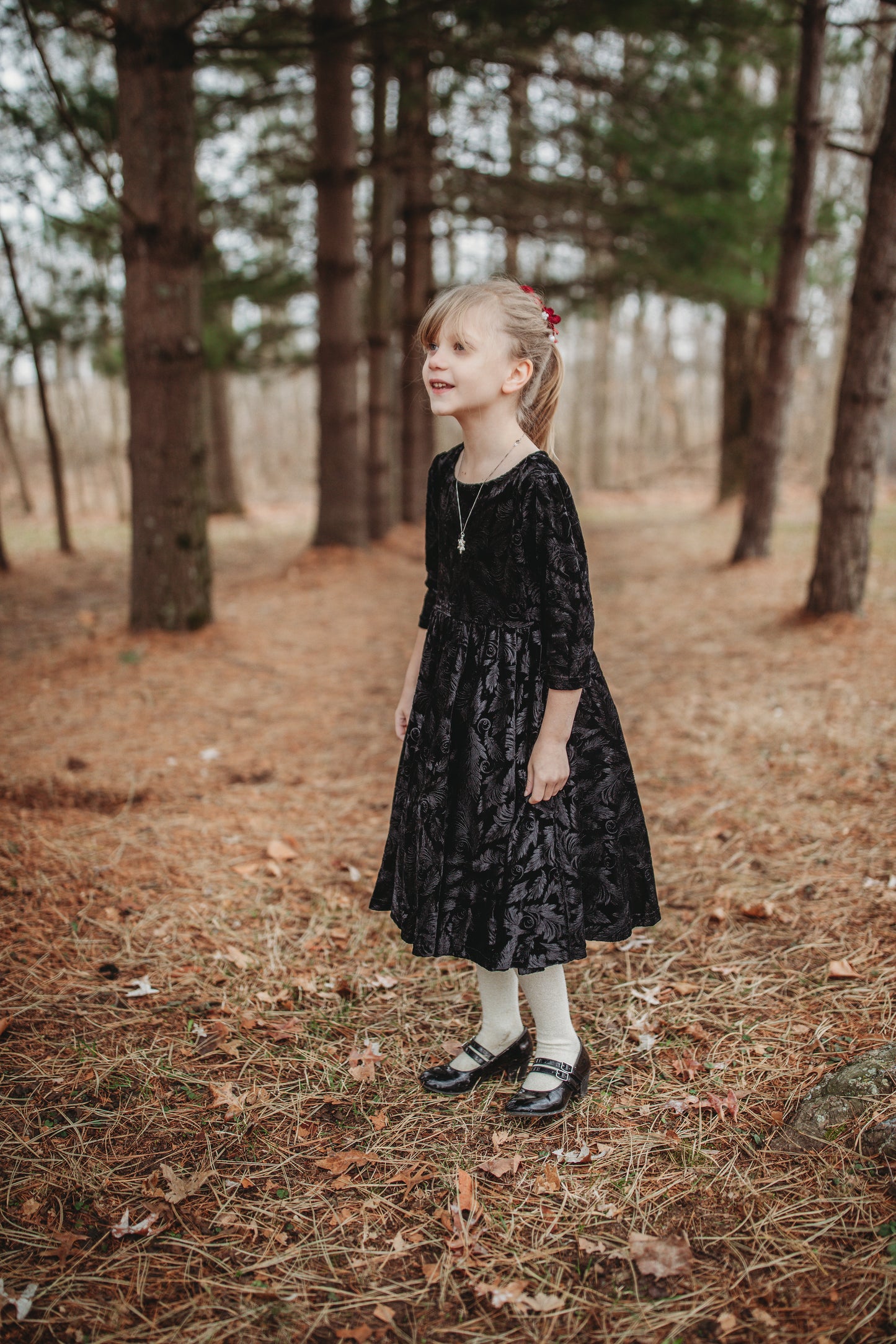 Noir Luxe ~ Fairy-twirl Dress