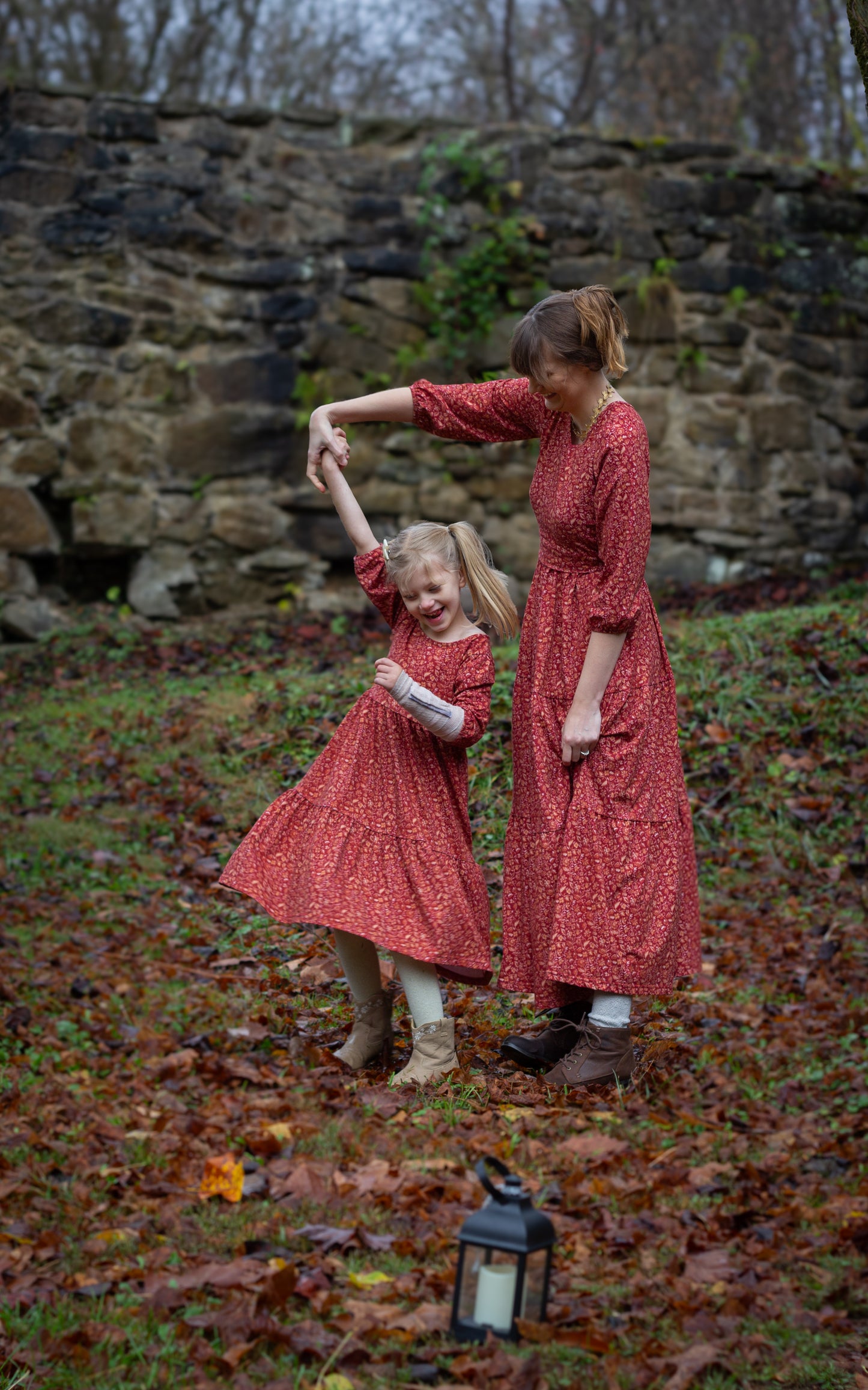 Crimson Ember ~ Novella Dress