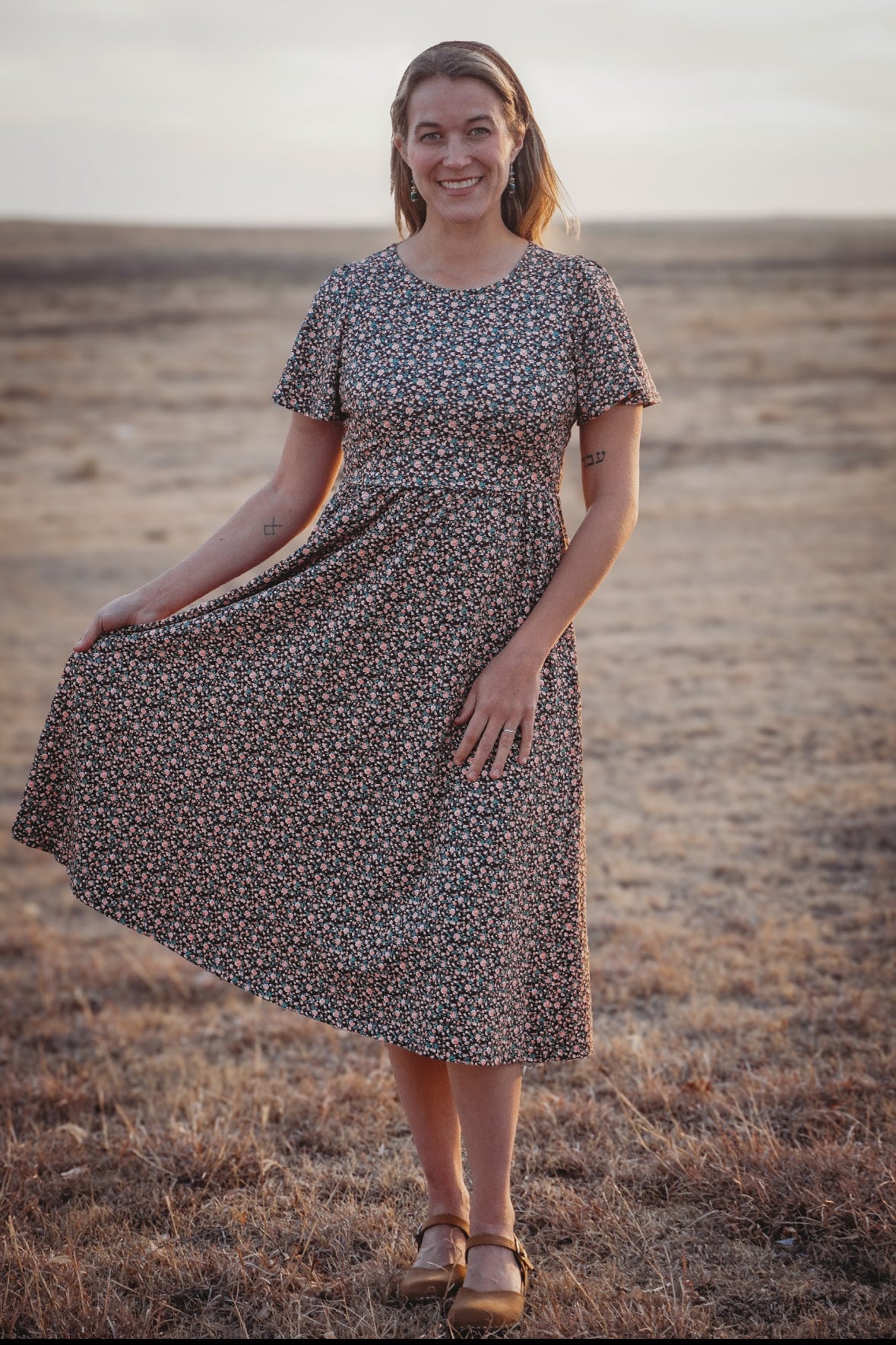 Woodsie Floral ~ Everyday Dress