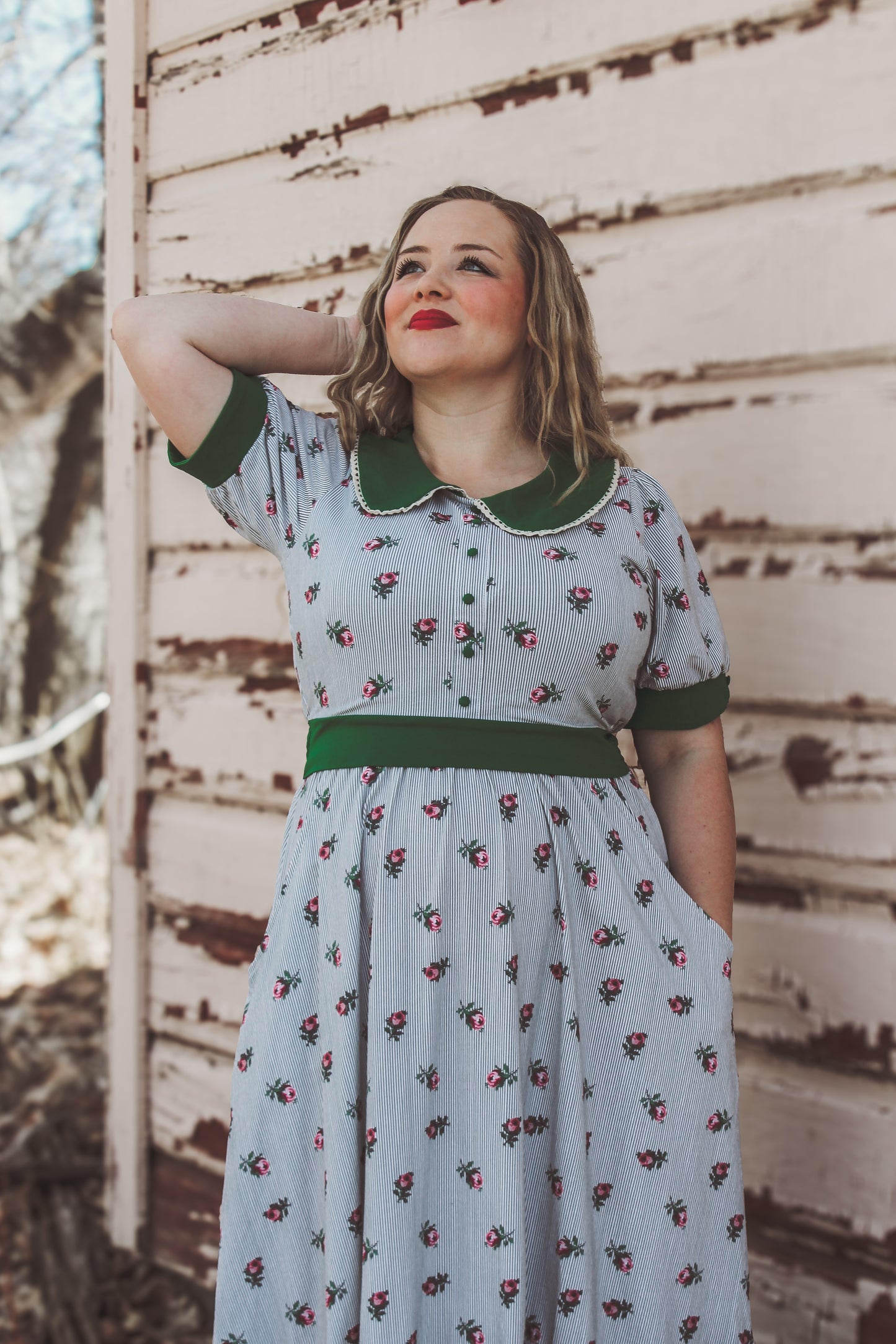 Susannah ~ Verity Dress (Print Pockets)
