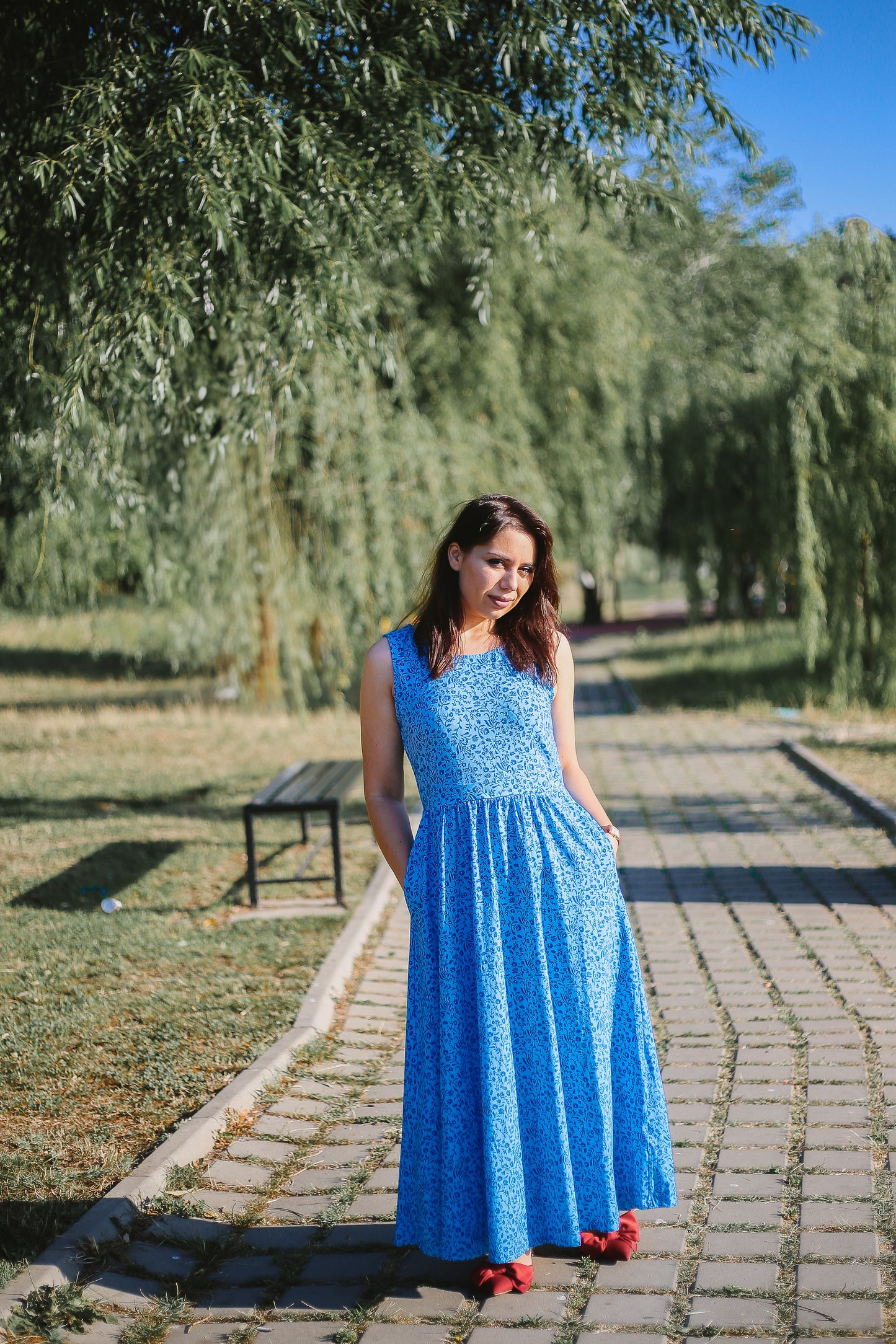 Scripted Azure ~ Homesteader Dress