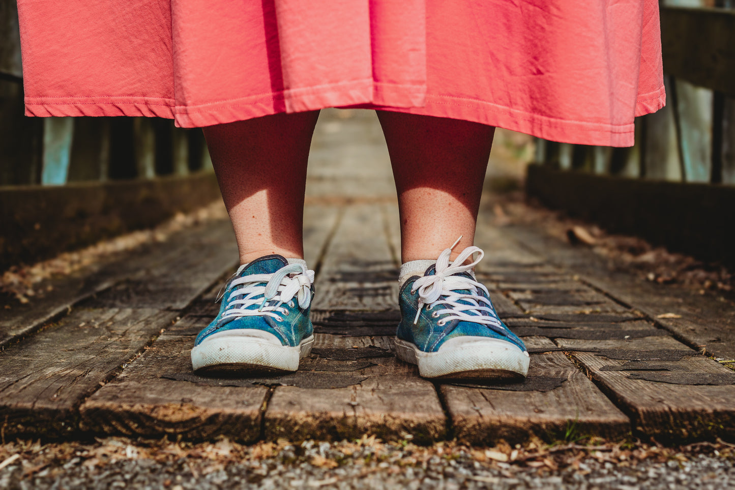 Classic Coral ~ Homesteader Dress