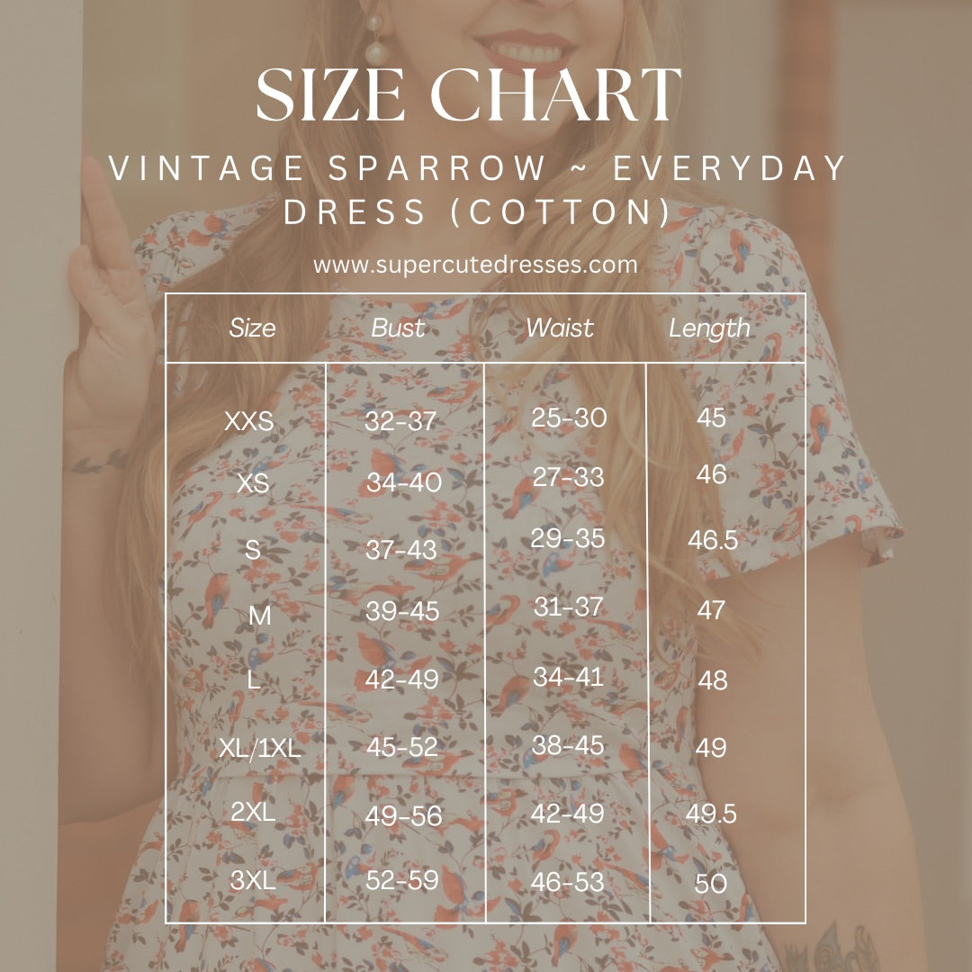 Vintage Sparrow ~ Everyday Dress